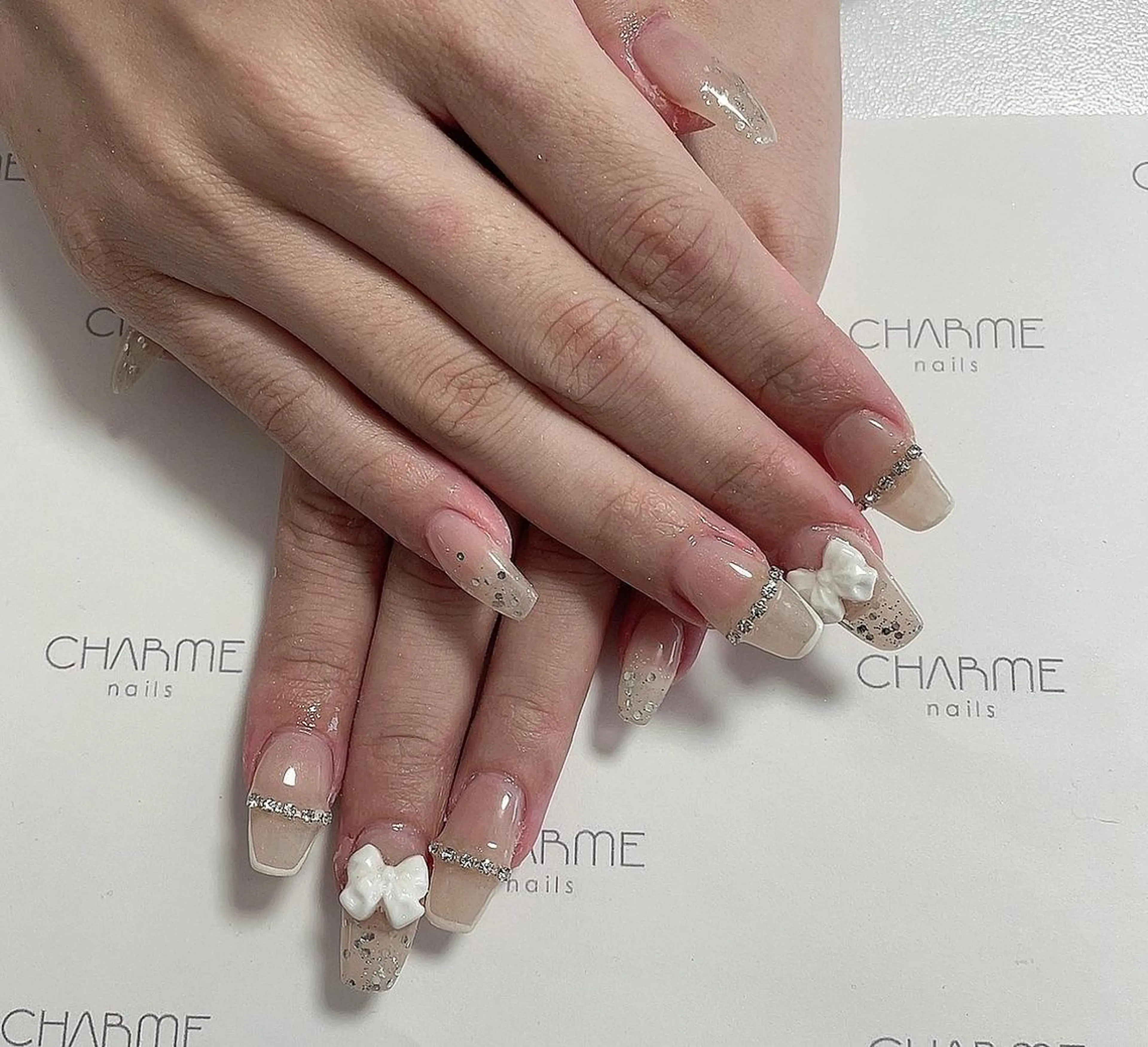 ネイル 🌙🫧CHARME (RUKA)🦋🫧のネイルデザイン