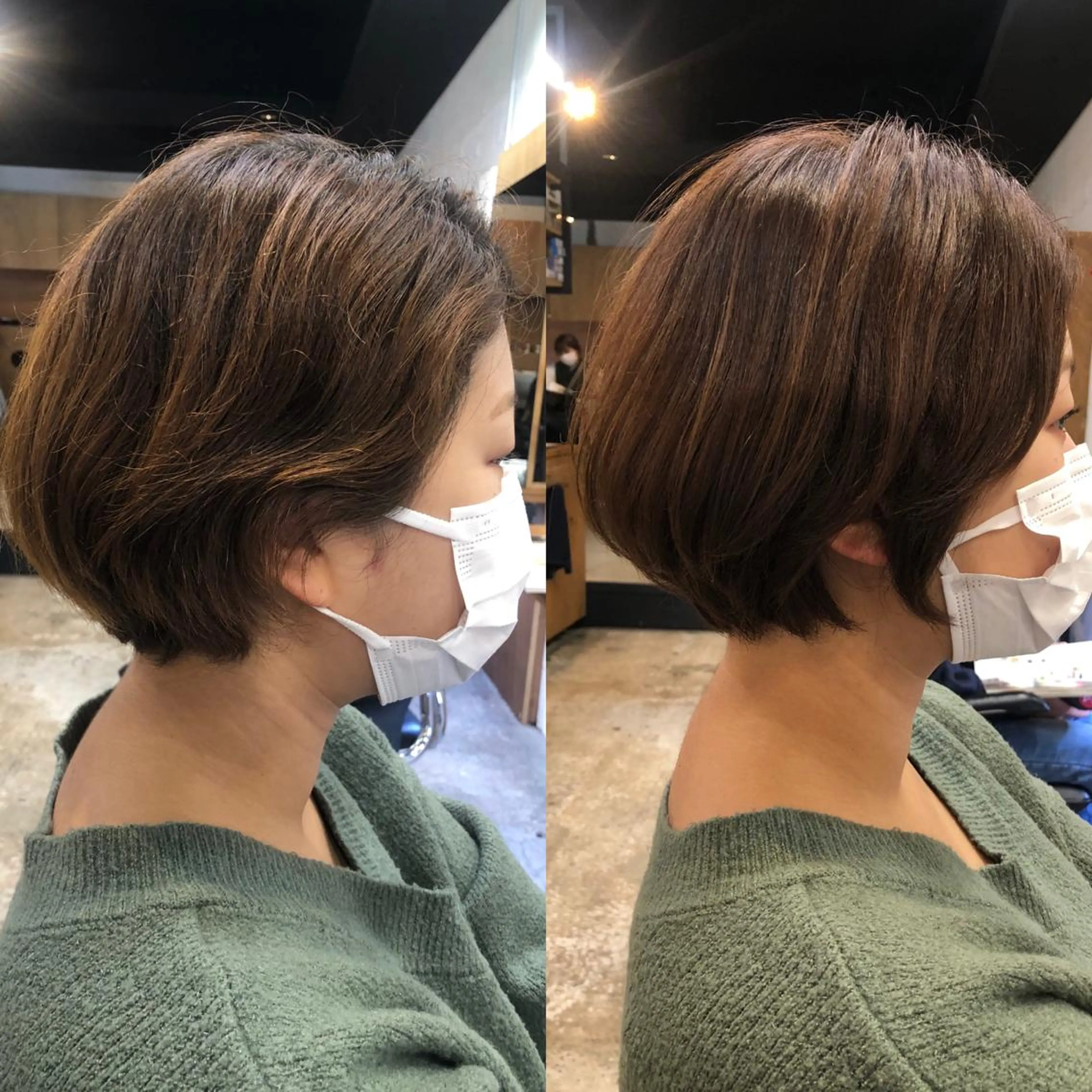 ショート Soleria所属・ショート🍃ショート ボブ✨岡元瑞貴のヘアスタイル