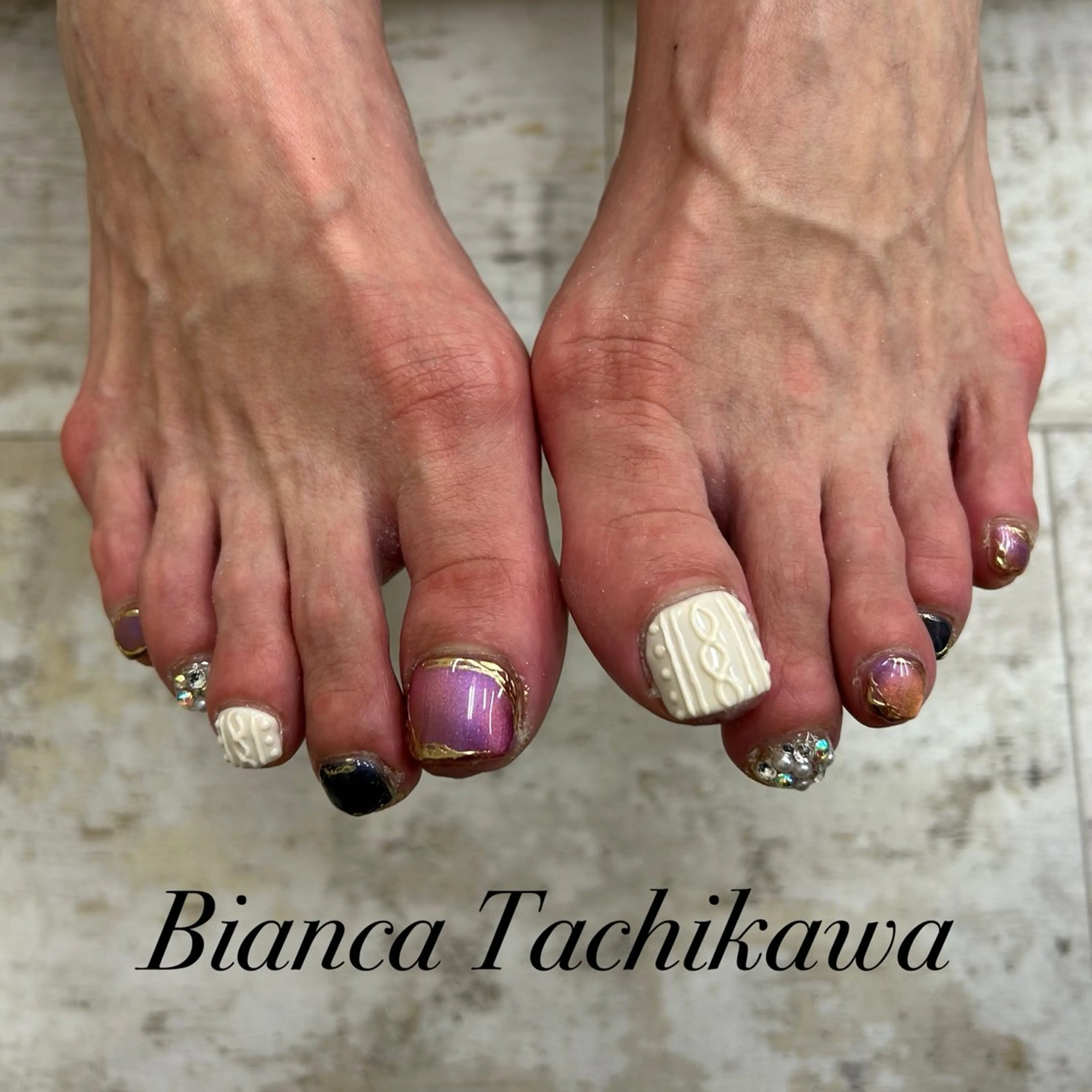 ネイル フットネイル Bianca 立川店 小川のネイルデザイン
