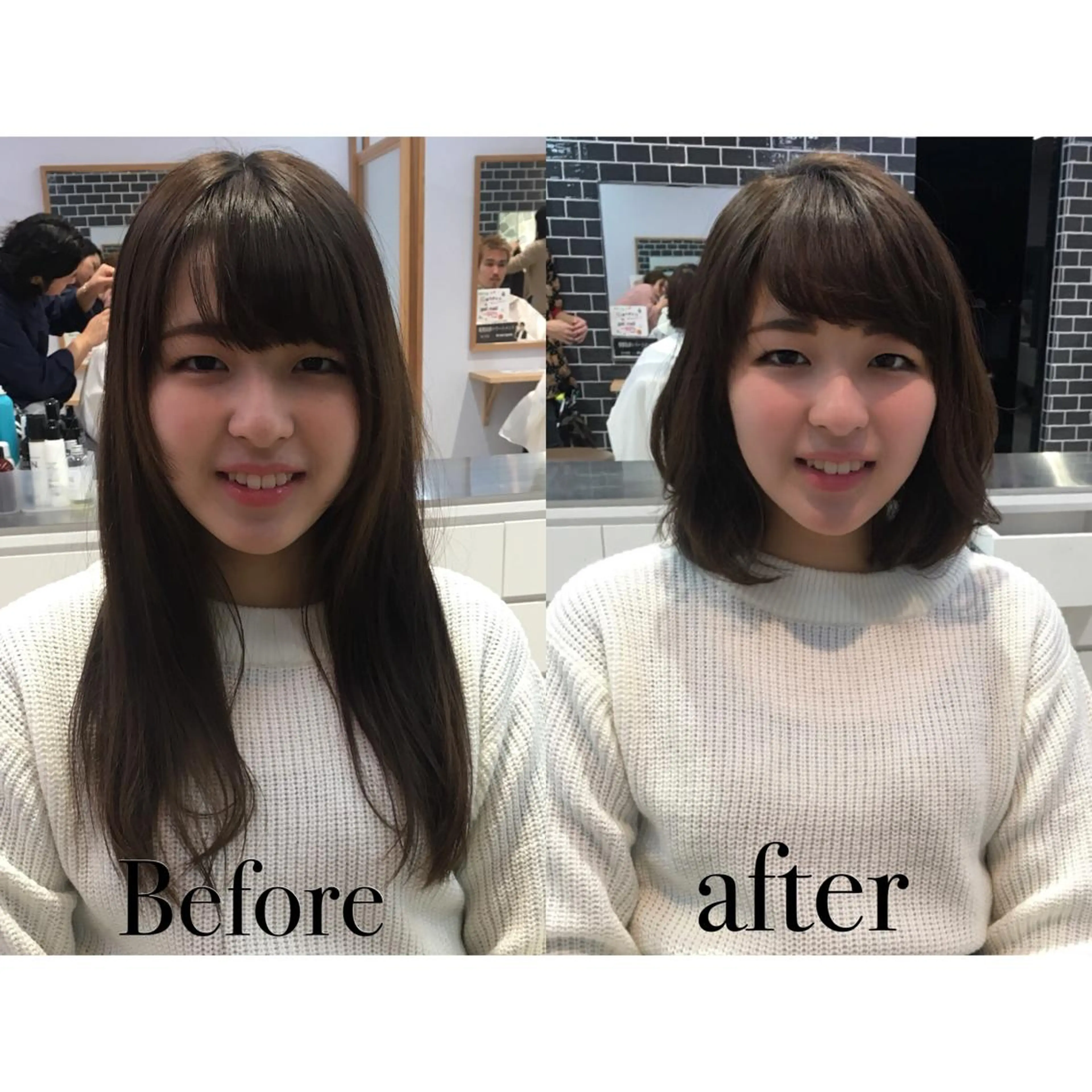 ショート ボブ レイヤーカット 中村 美穂のヘアスタイル