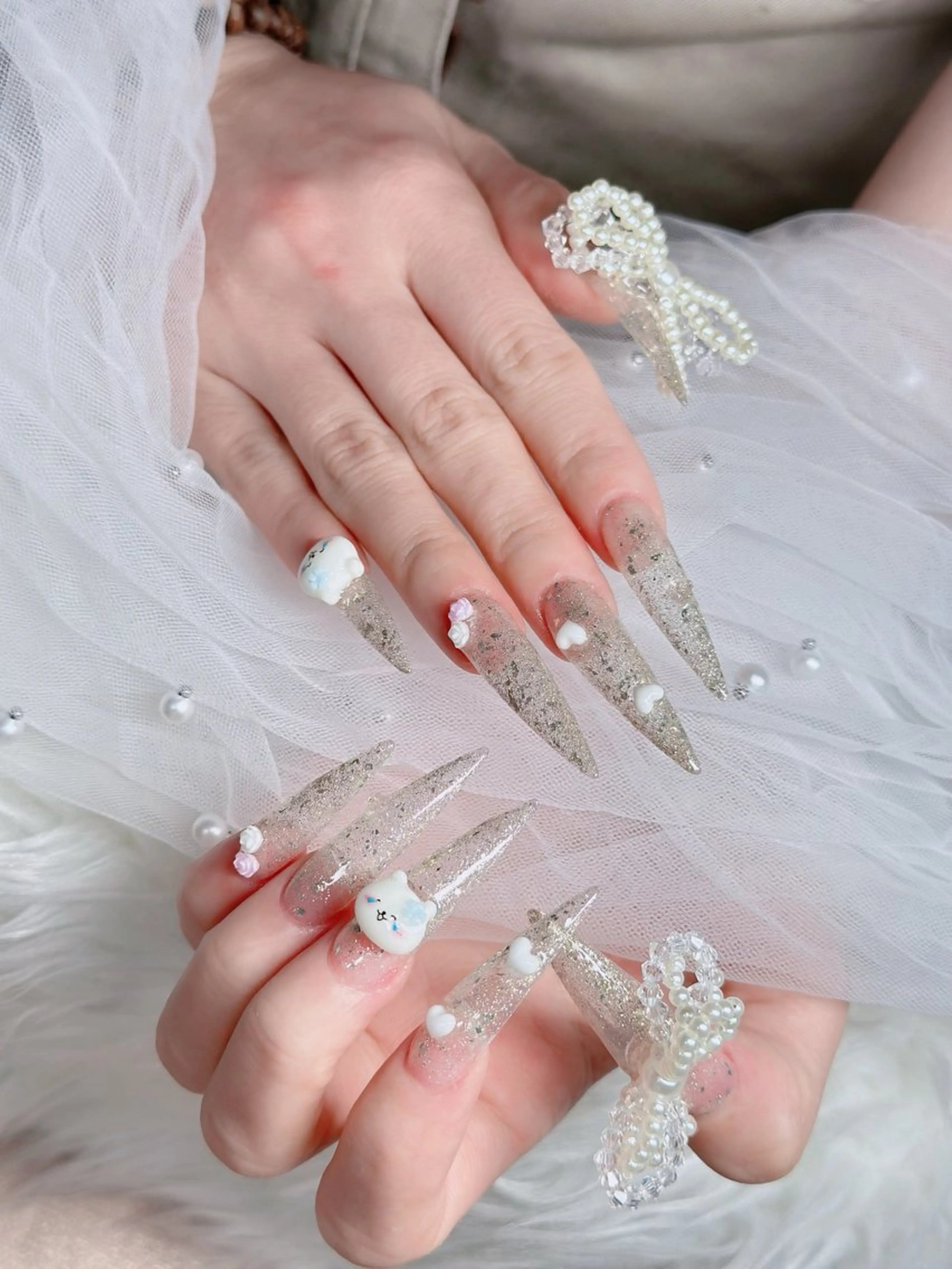 マツエク・マツパ 韓国風マツエク ハンドネイル H.baby Nail Salonのネイルデザイン