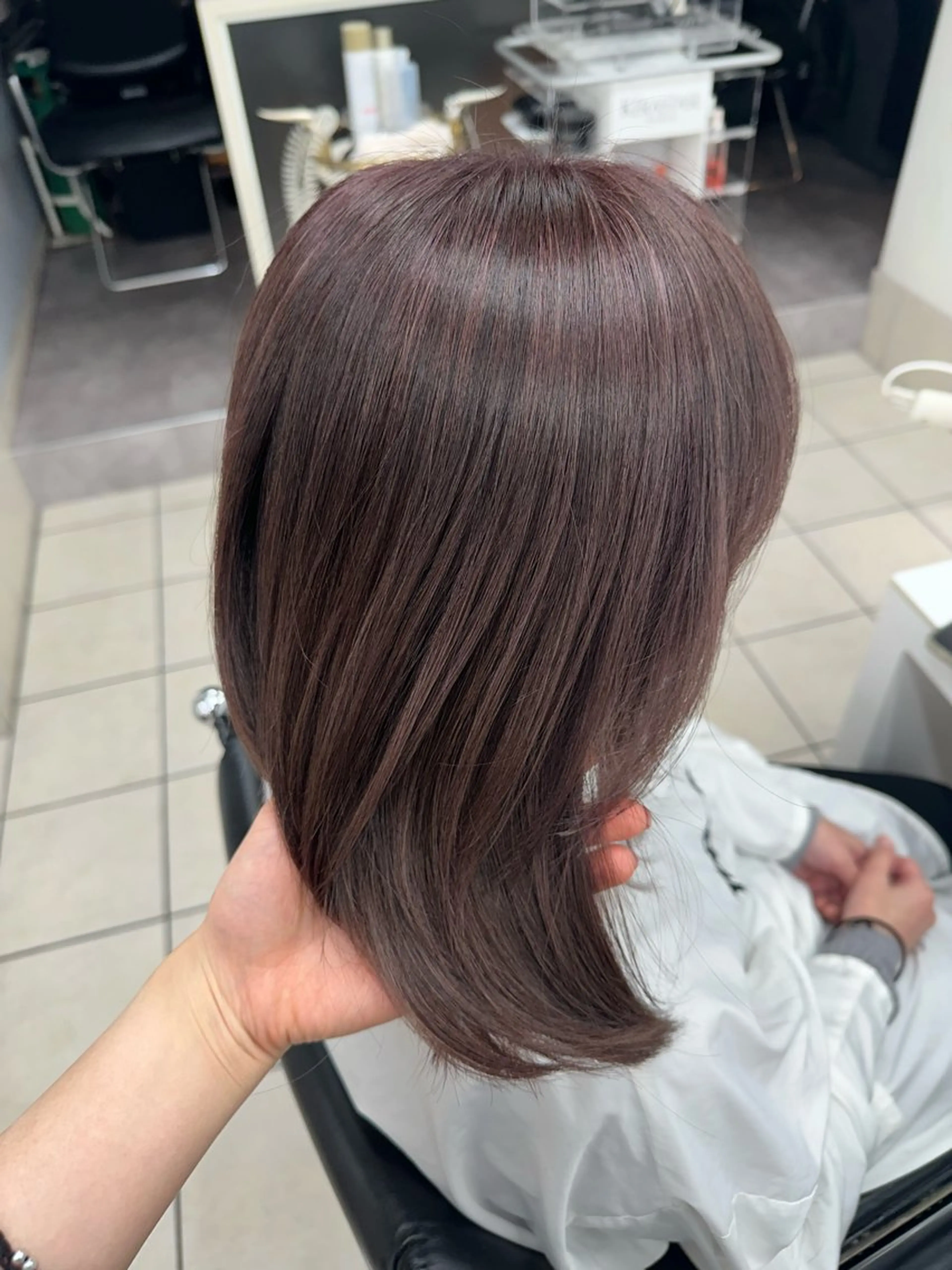 カラー 星野 菜月のヘアスタイル