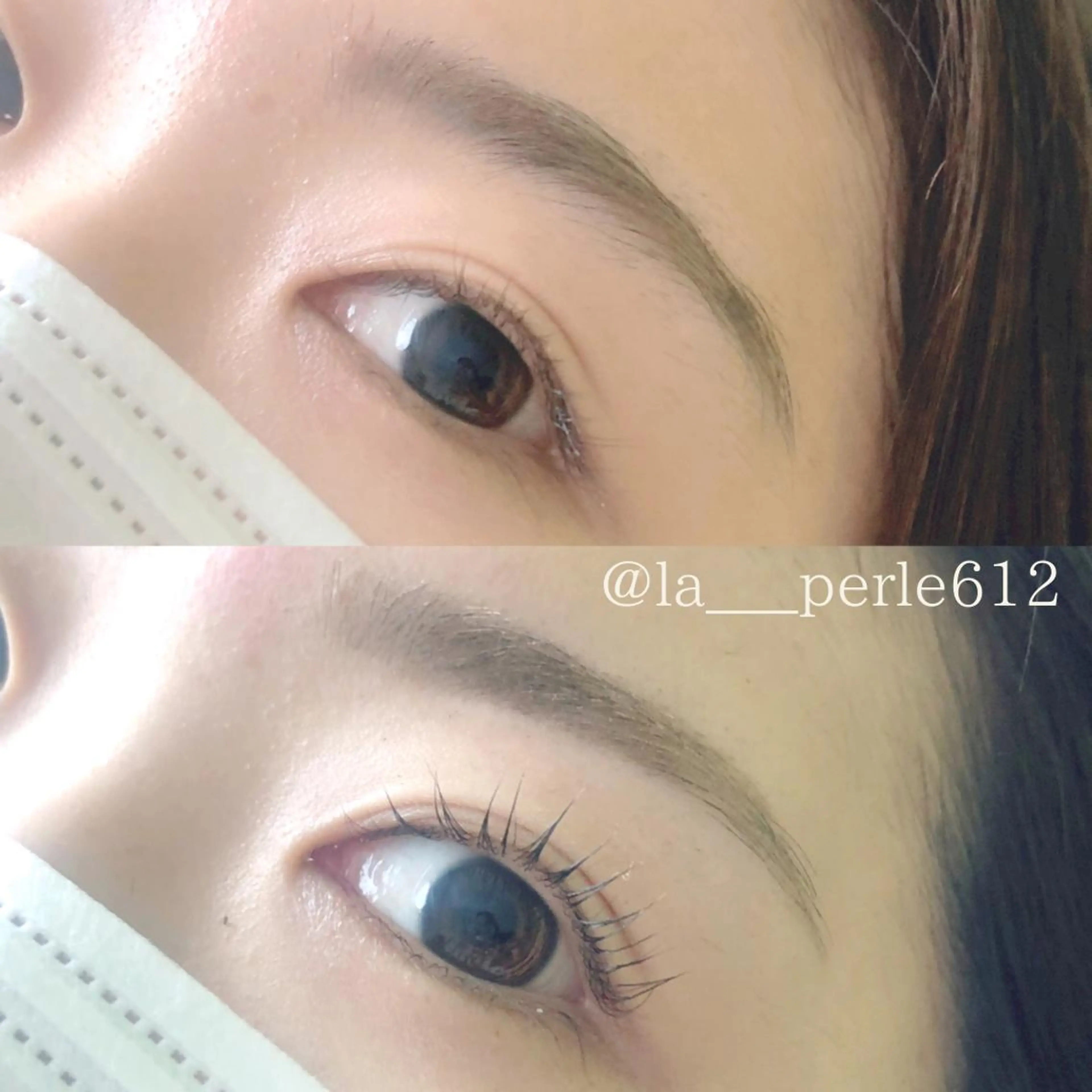 マツエク・マツパ パリジェンヌラッシュリフト 一重×まつ毛パーマ LA PERLE所属・LA PERLEのマツエク・マツパデザイン