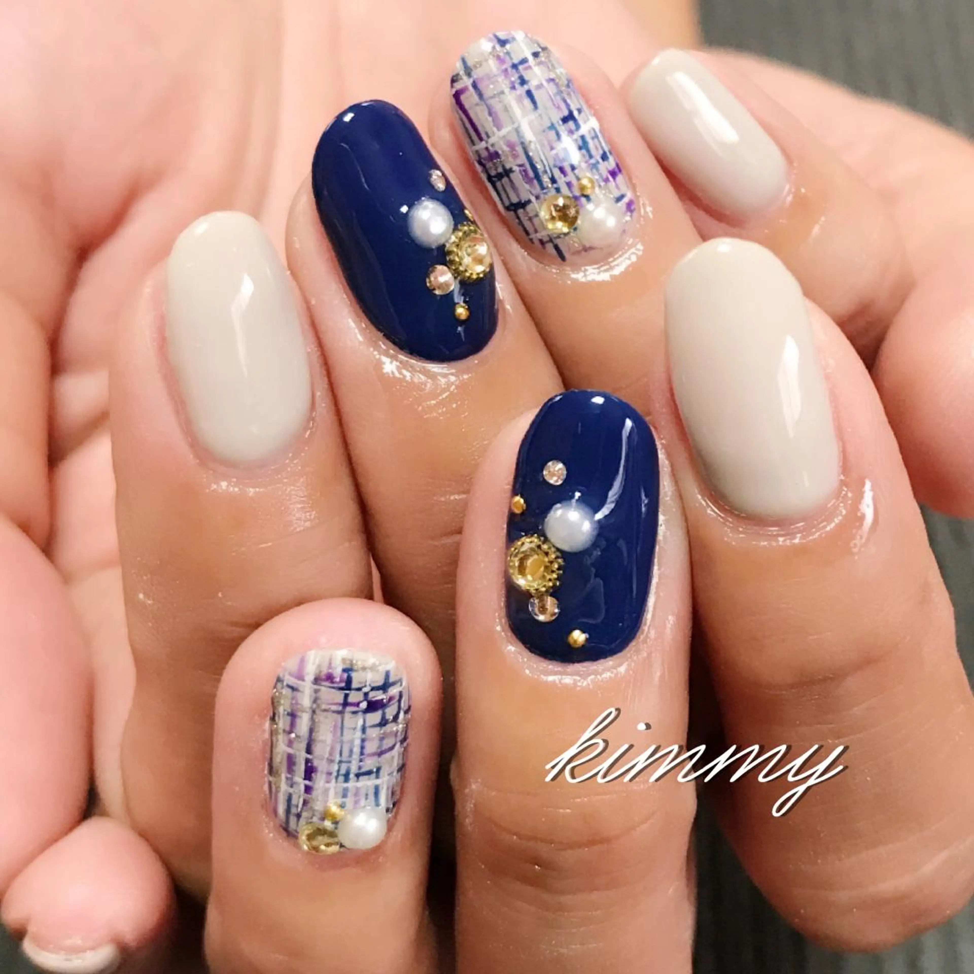 ネイル ハンドネイル kimmy nailsのネイルデザイン