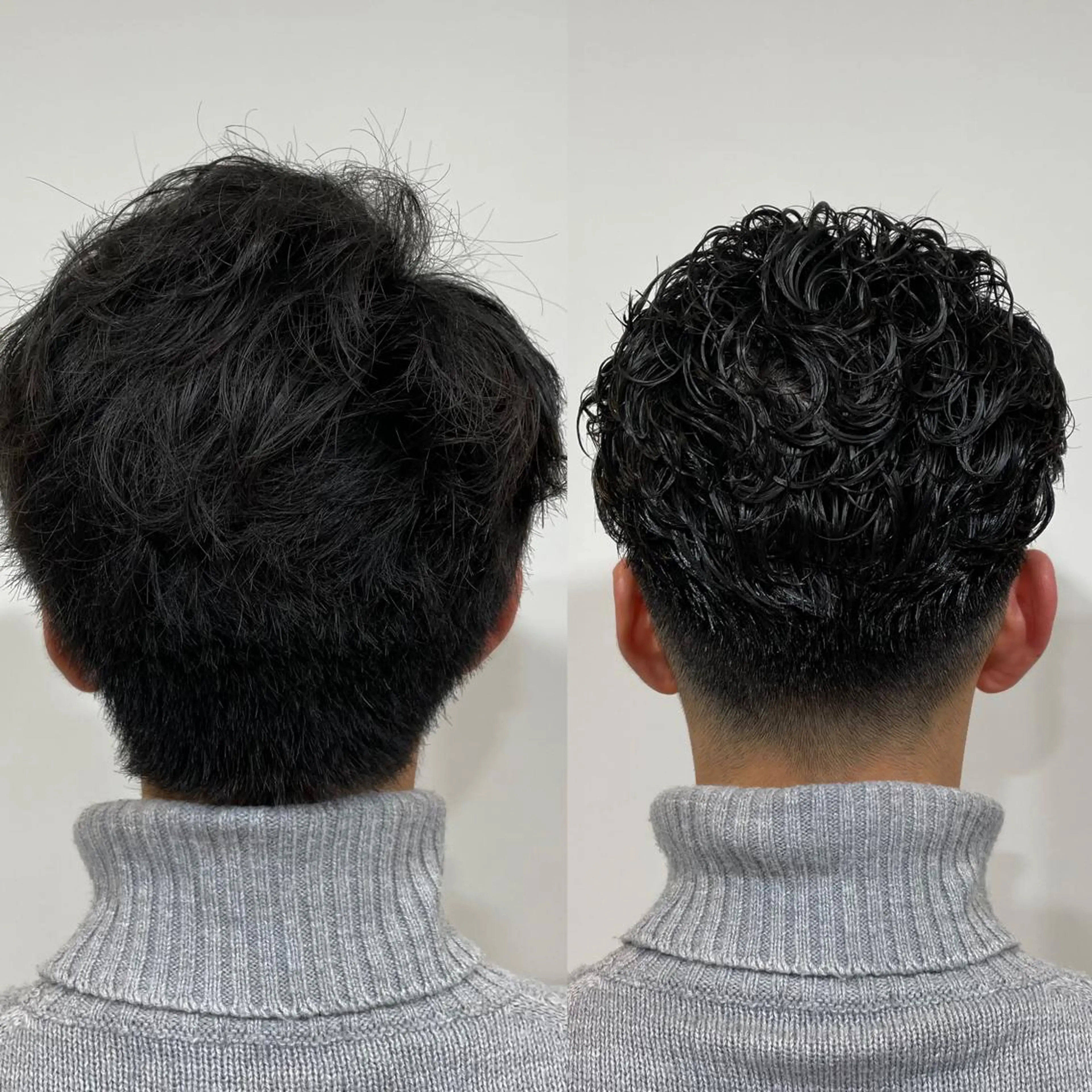 パーマ メンズ 田原 慎也のヘアスタイル