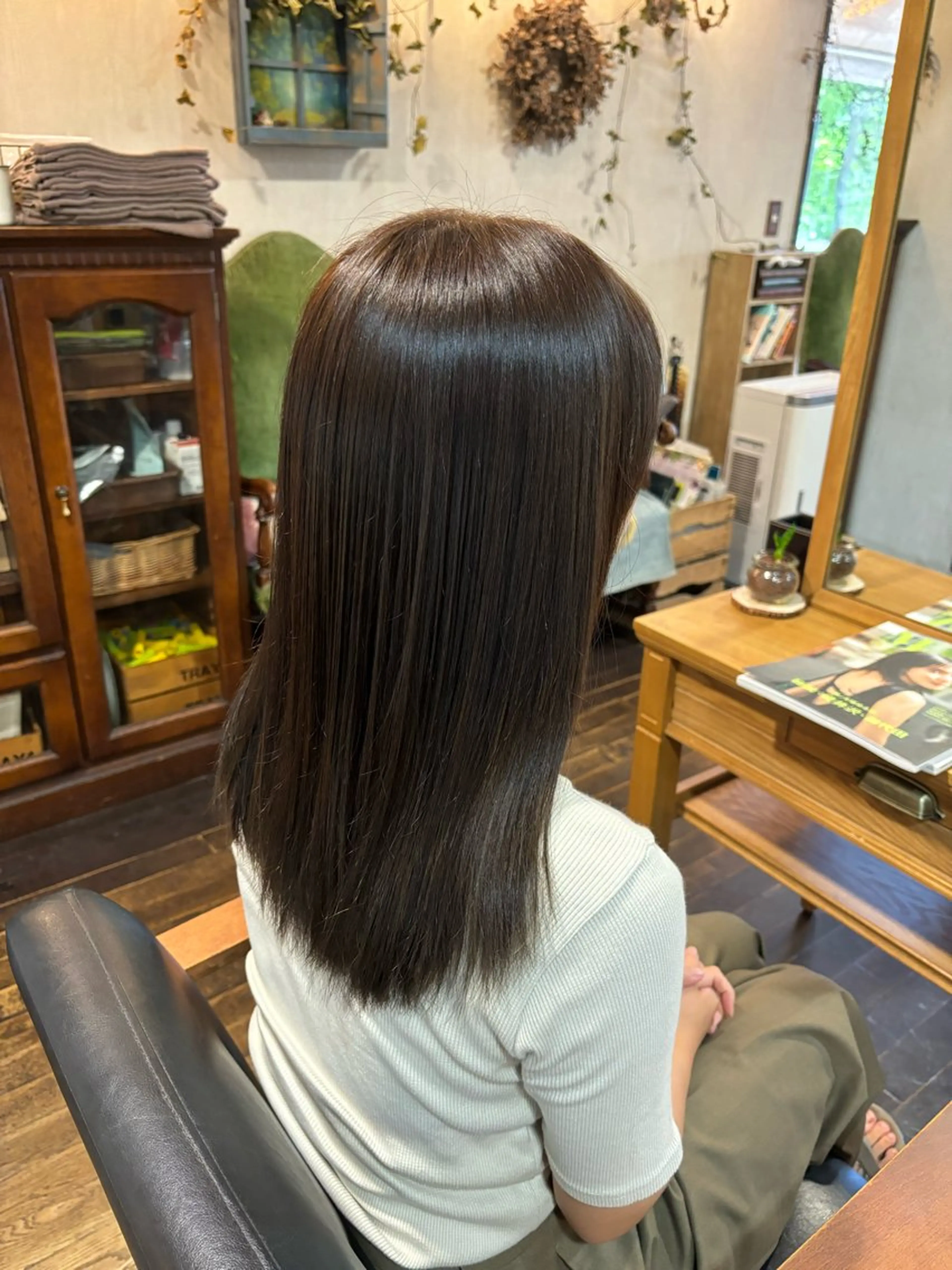 カラー オリーブカラー アカリ😸🫶 カラーリスト🧡のヘアスタイル