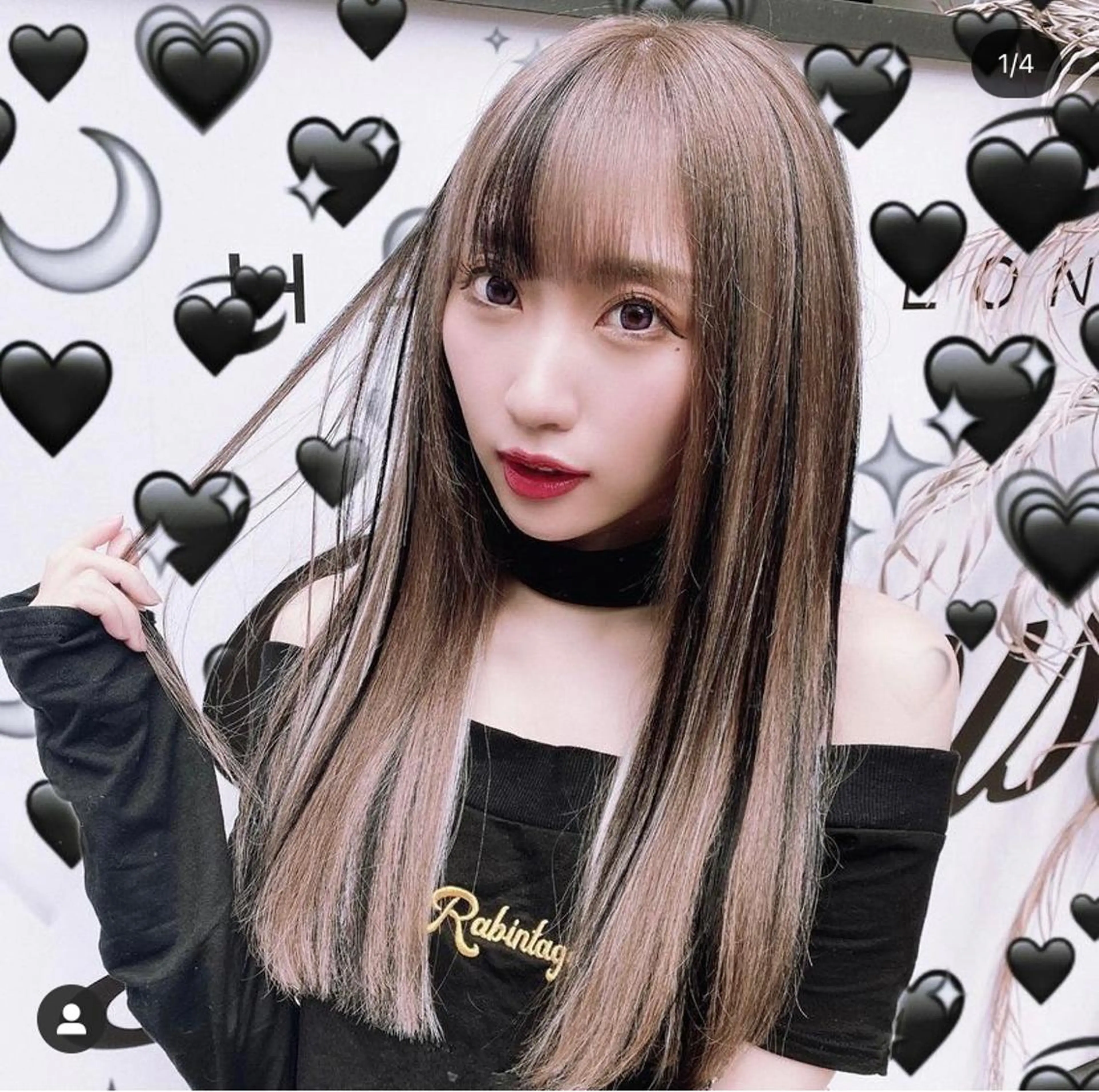 ロング カラー イズ ミのヘアスタイル