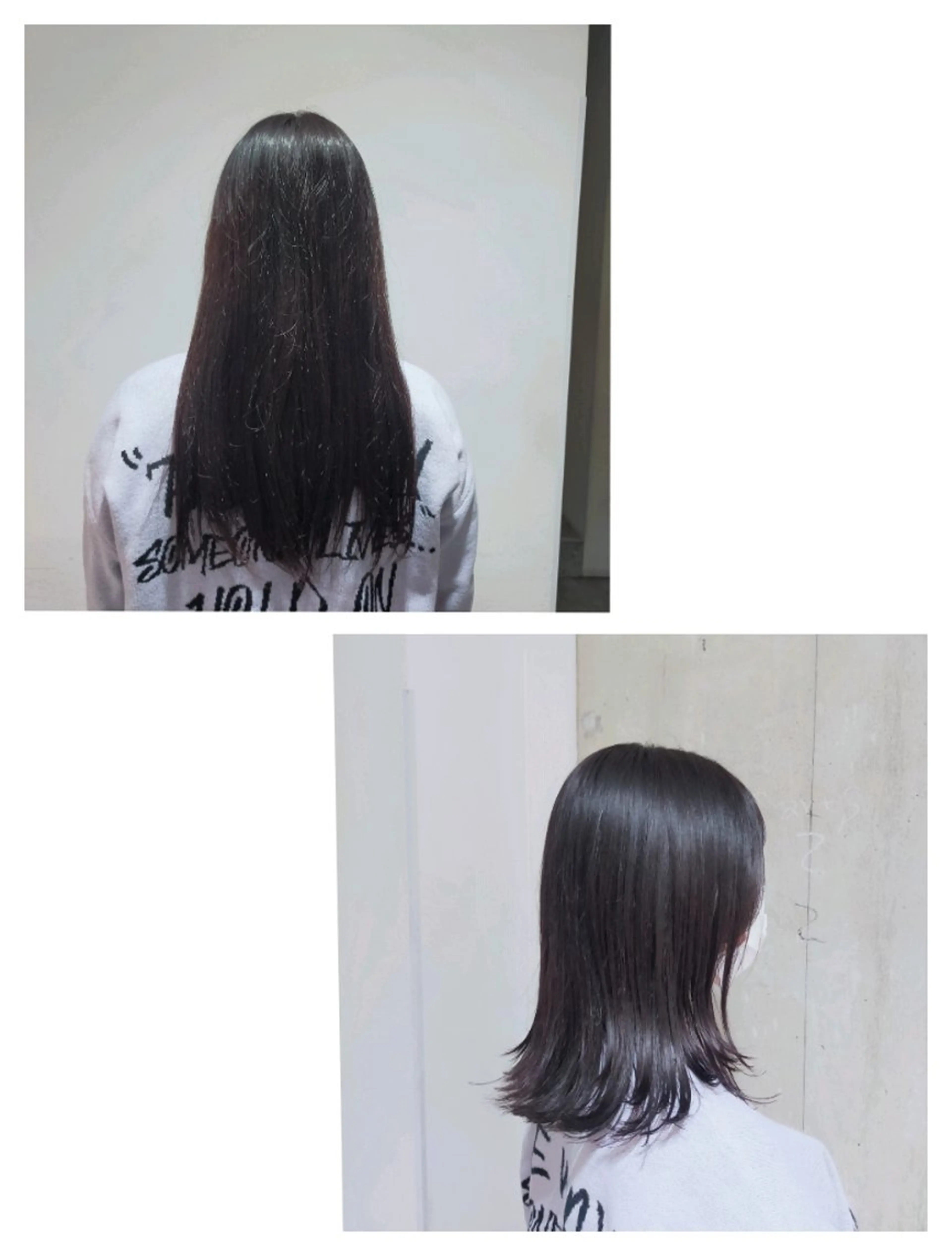 セミロング 和佐 ももえのヘアスタイル