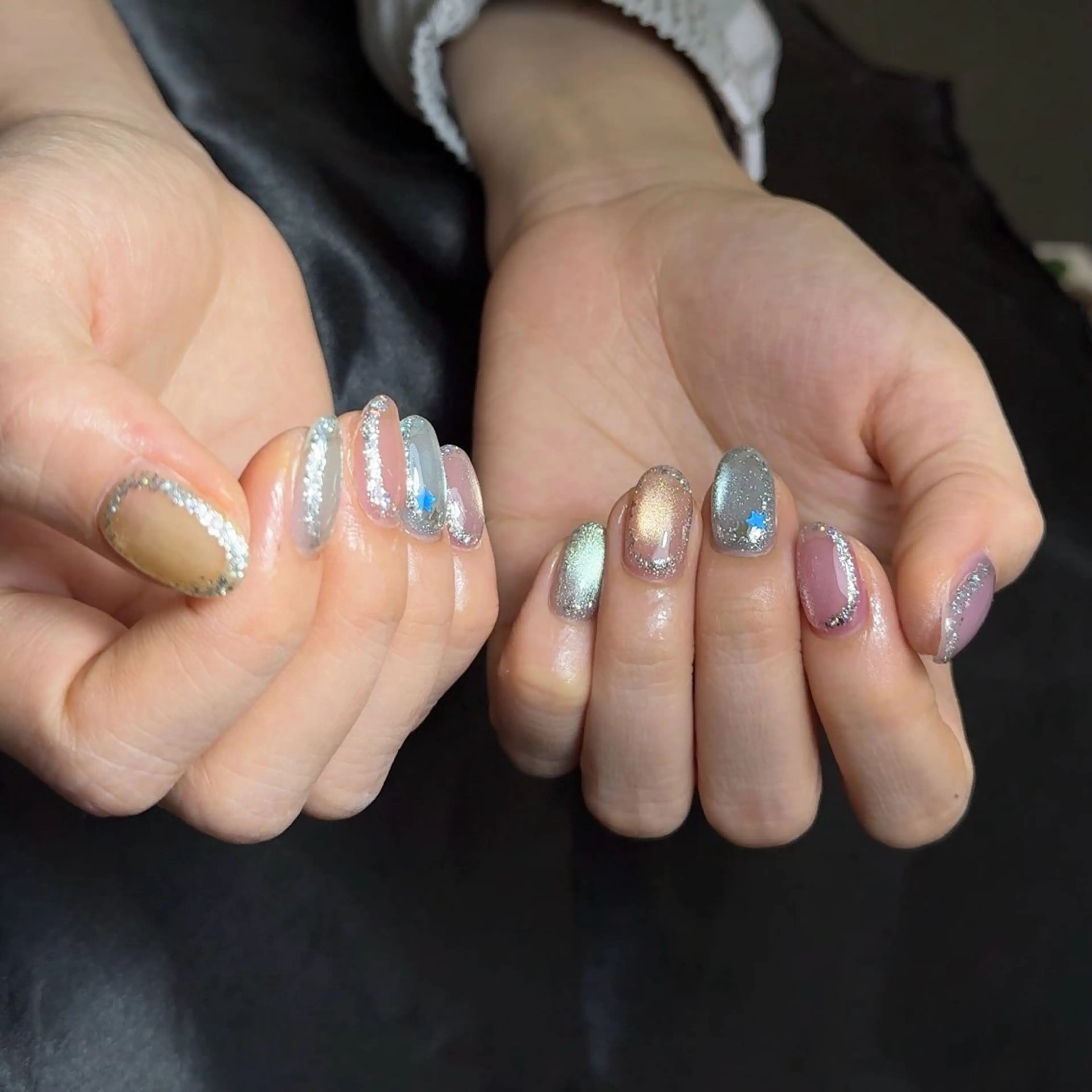 ネイル ワンホンネイル ハンドネイル AKIKO NAILのネイルデザイン