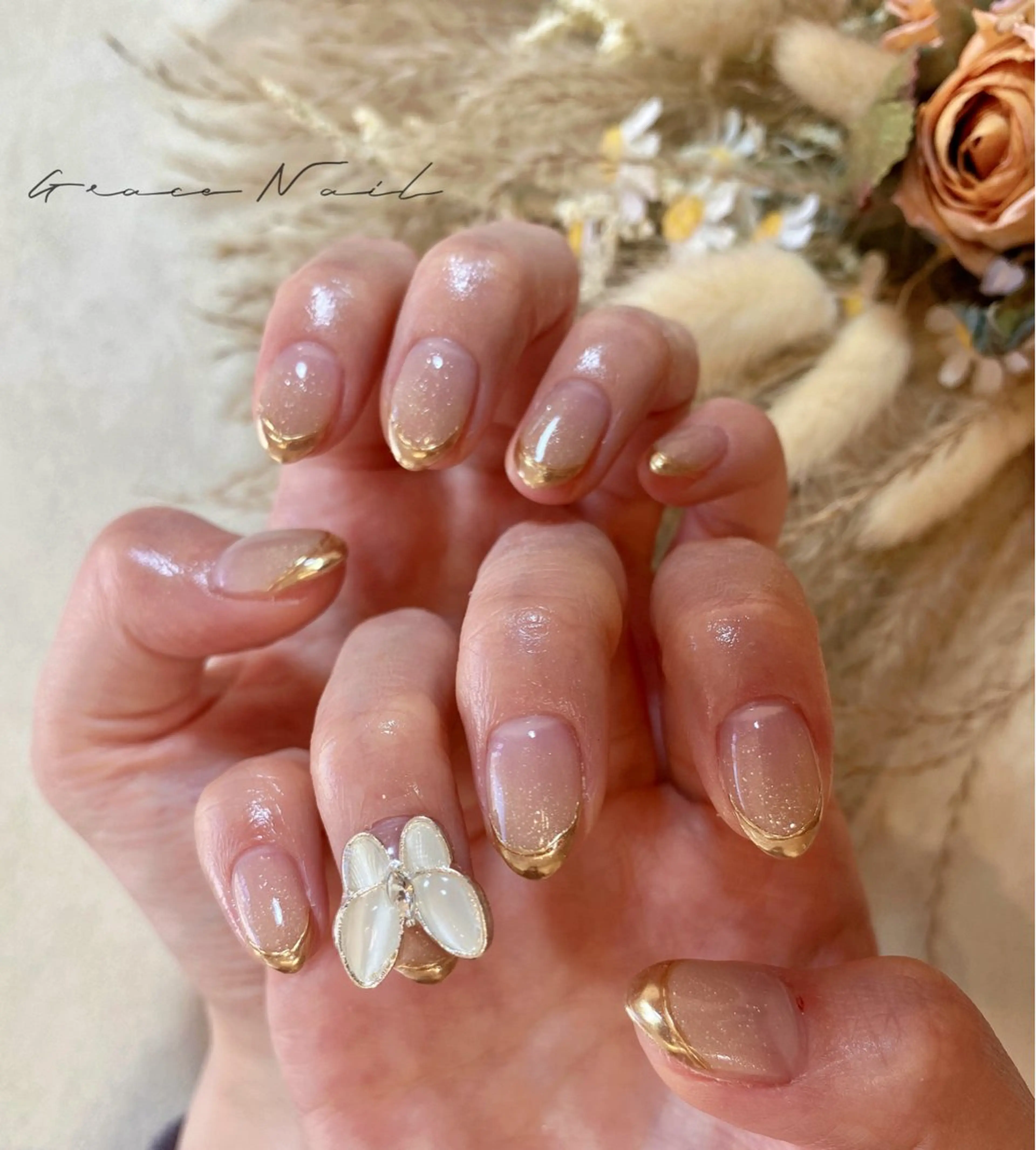ネイル ハンドネイル ☆*。Grace Nail。*☆のネイルデザイン