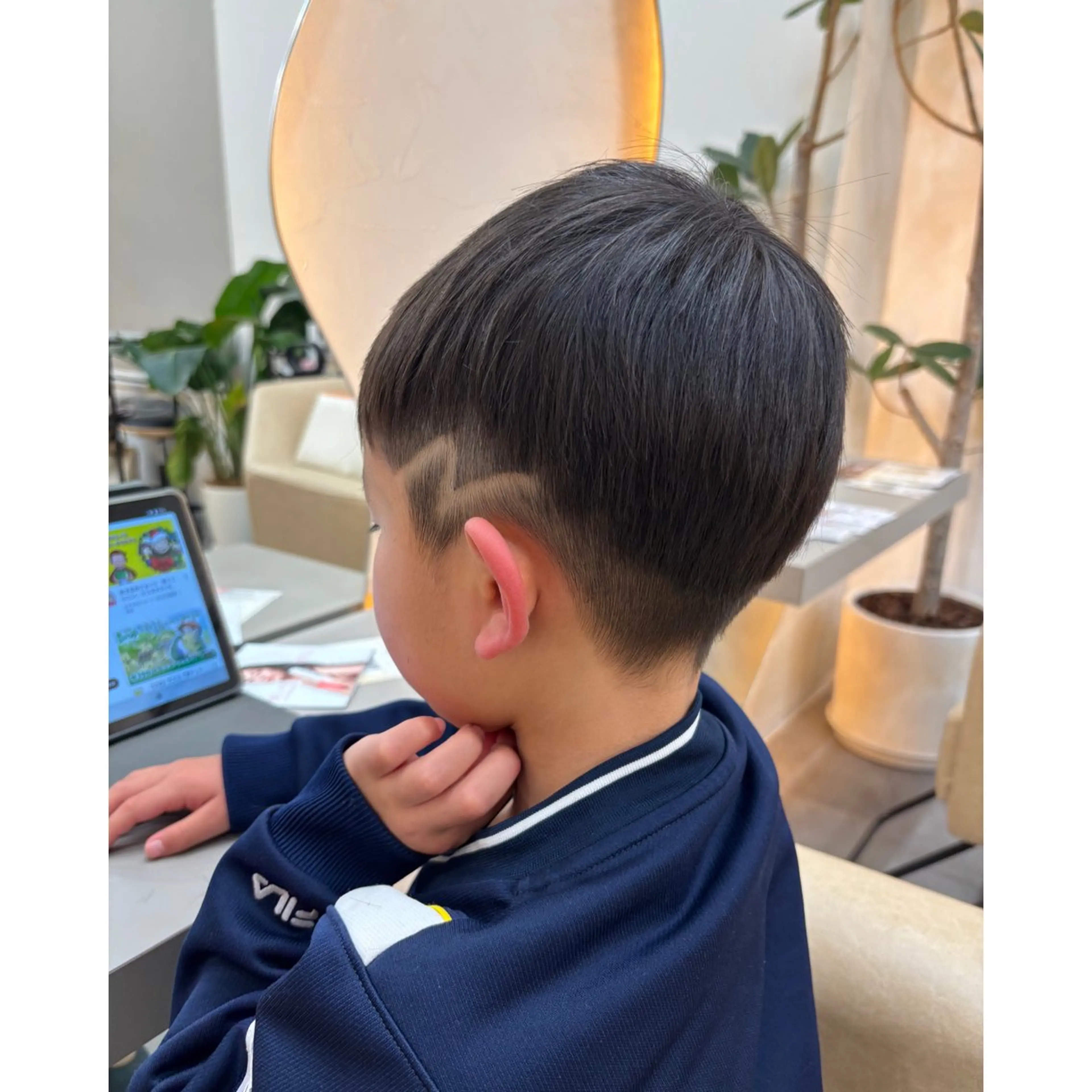 メンズ キッズ 刈り上げ カット 柏木 千響️🫧 似合わせカット🫧のヘアスタイル