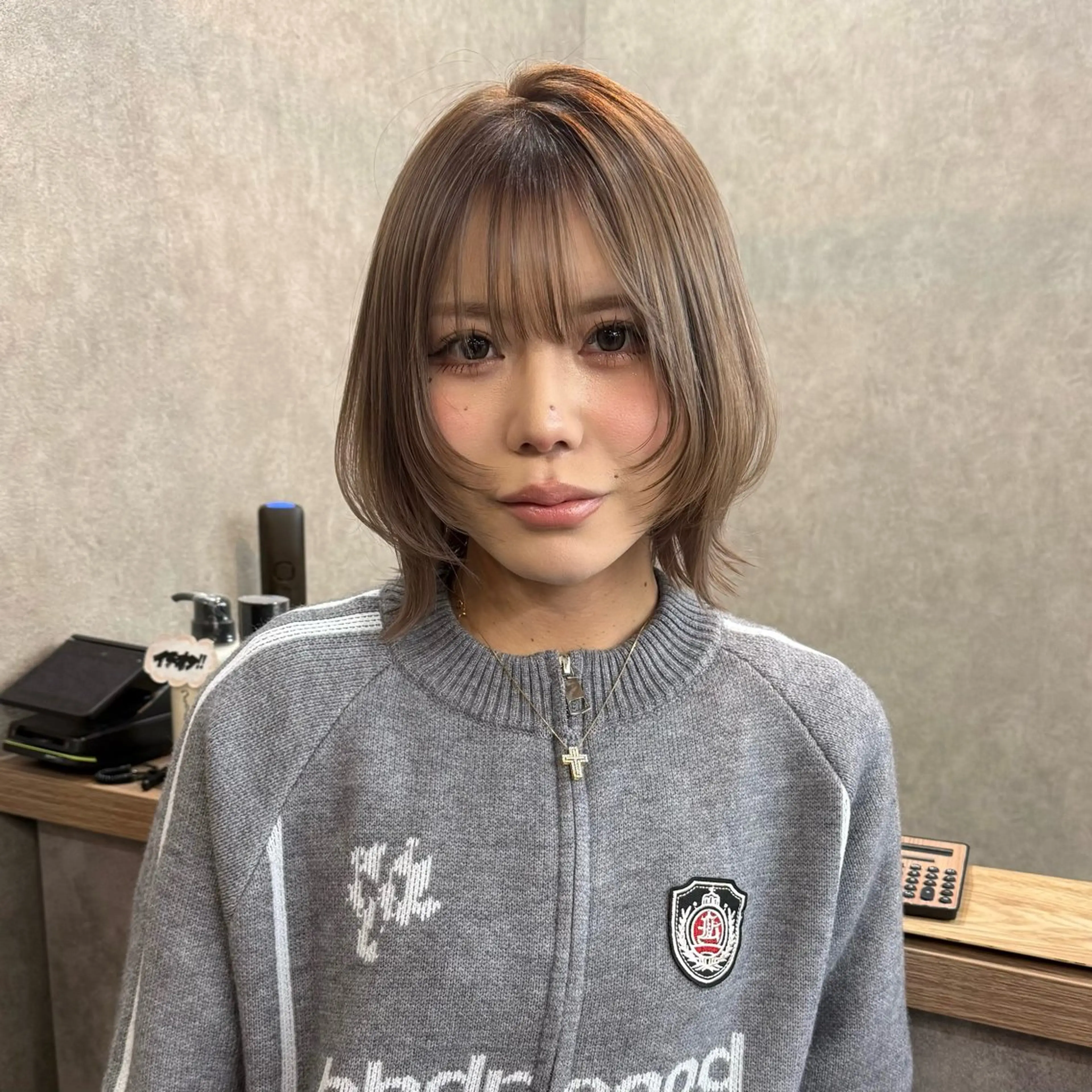 ミディアム カット 丸みショート🧸 積田 佳奈のヘアスタイル