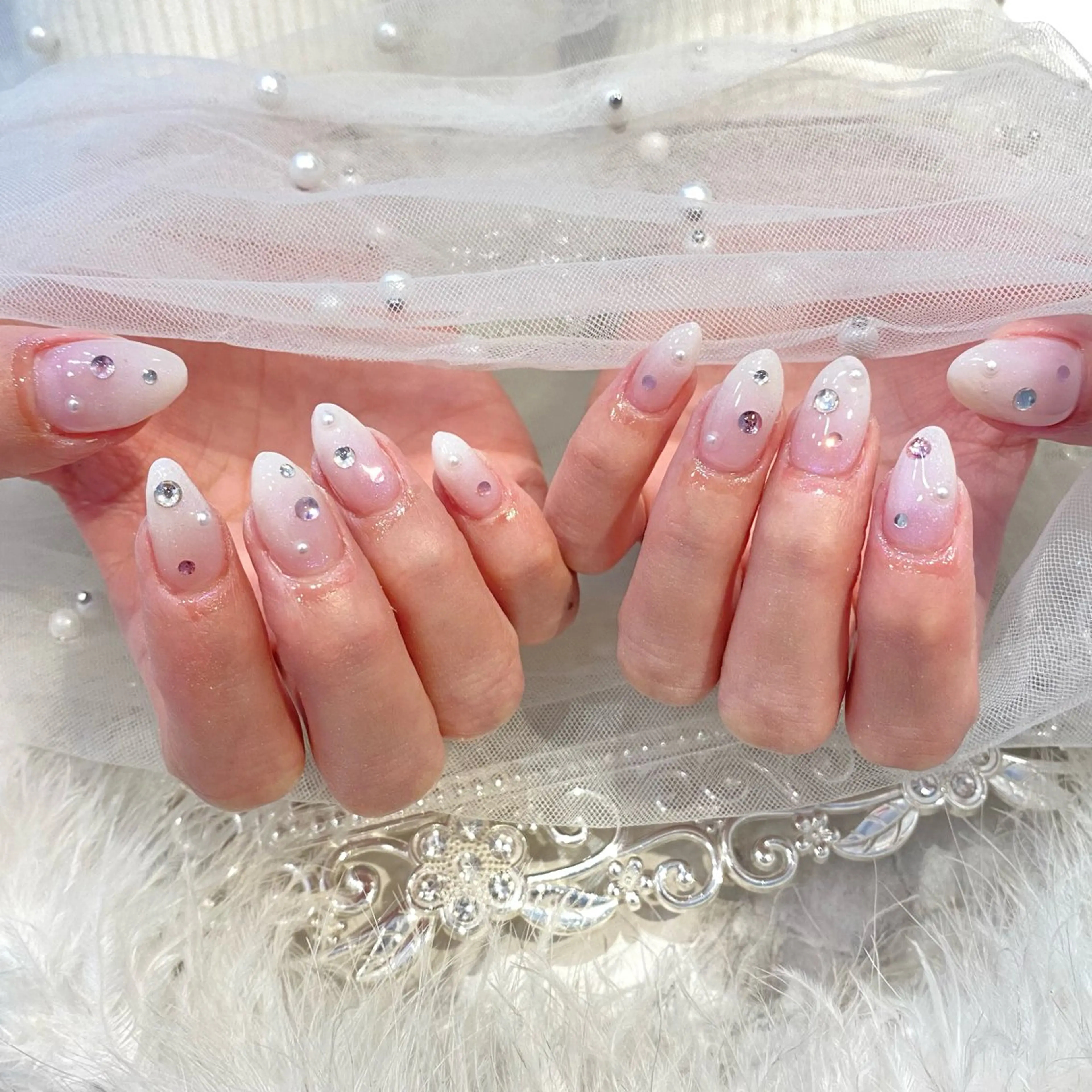ネイル ハンドネイル Yveil 心斎橋店 hirokoのネイルデザイン