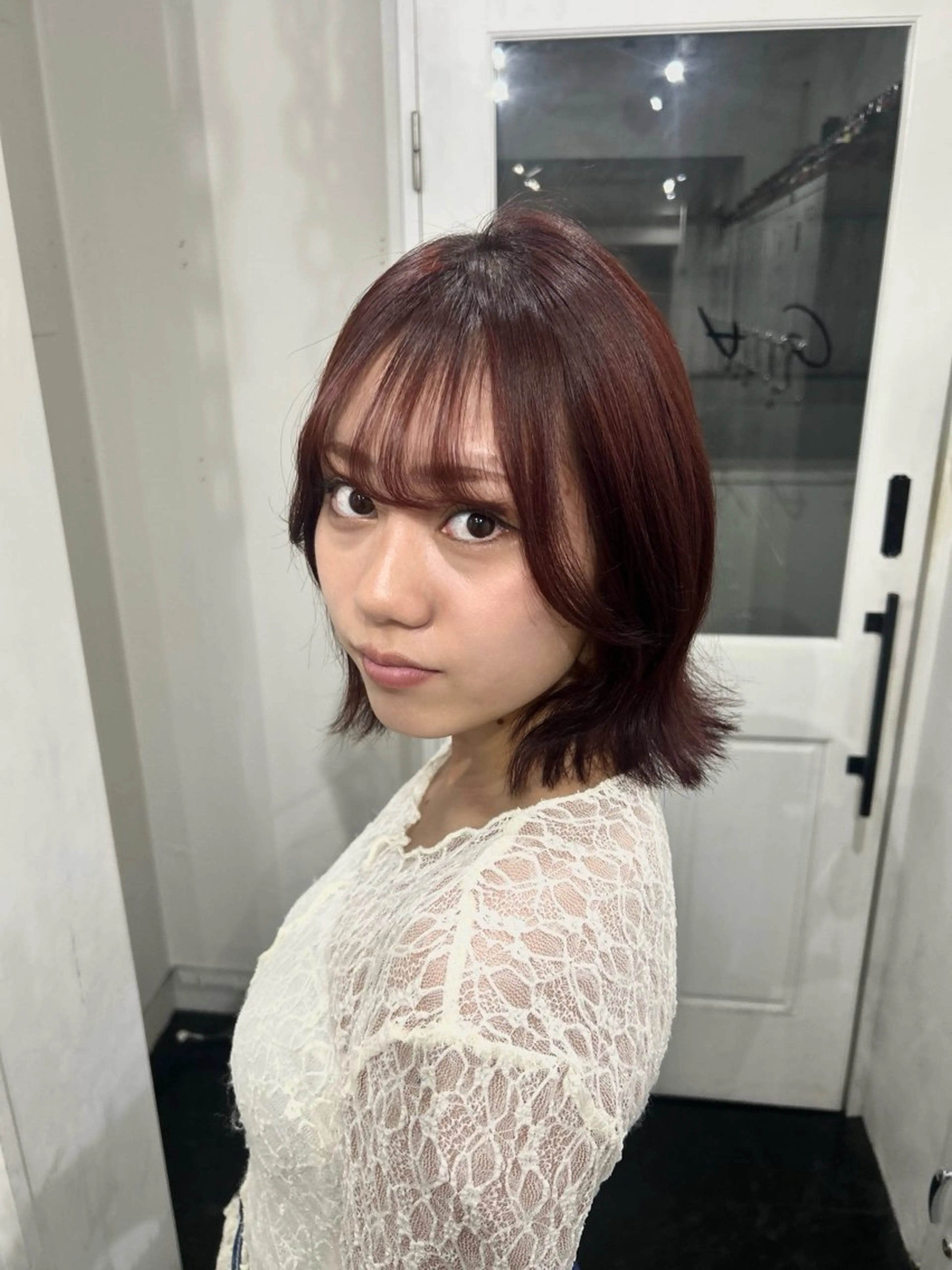 ショート カラー 👾毎日盛れる♡ 艶カラー♡👾リノのヘアスタイル