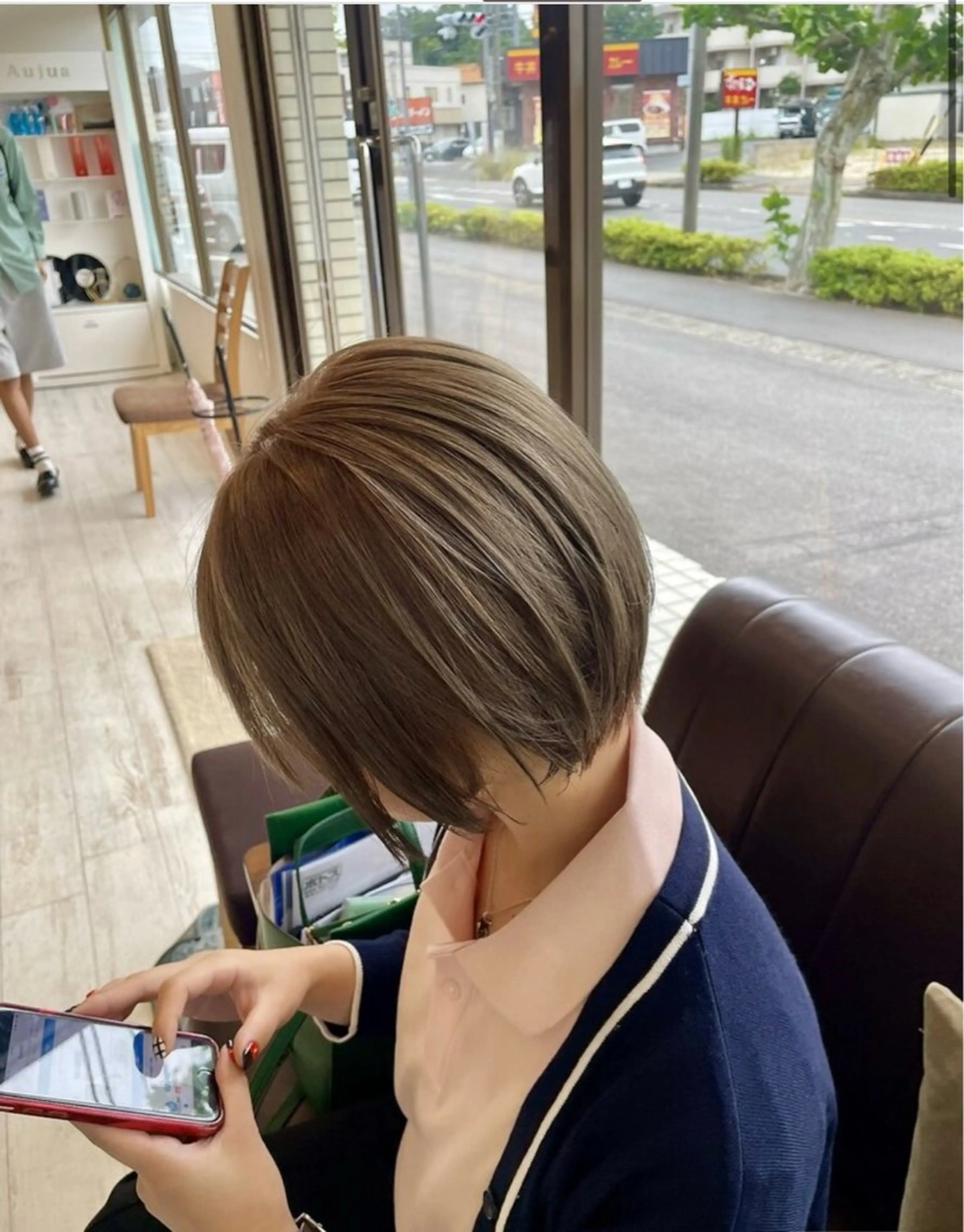 ショート 能松 玲奈のヘアスタイル