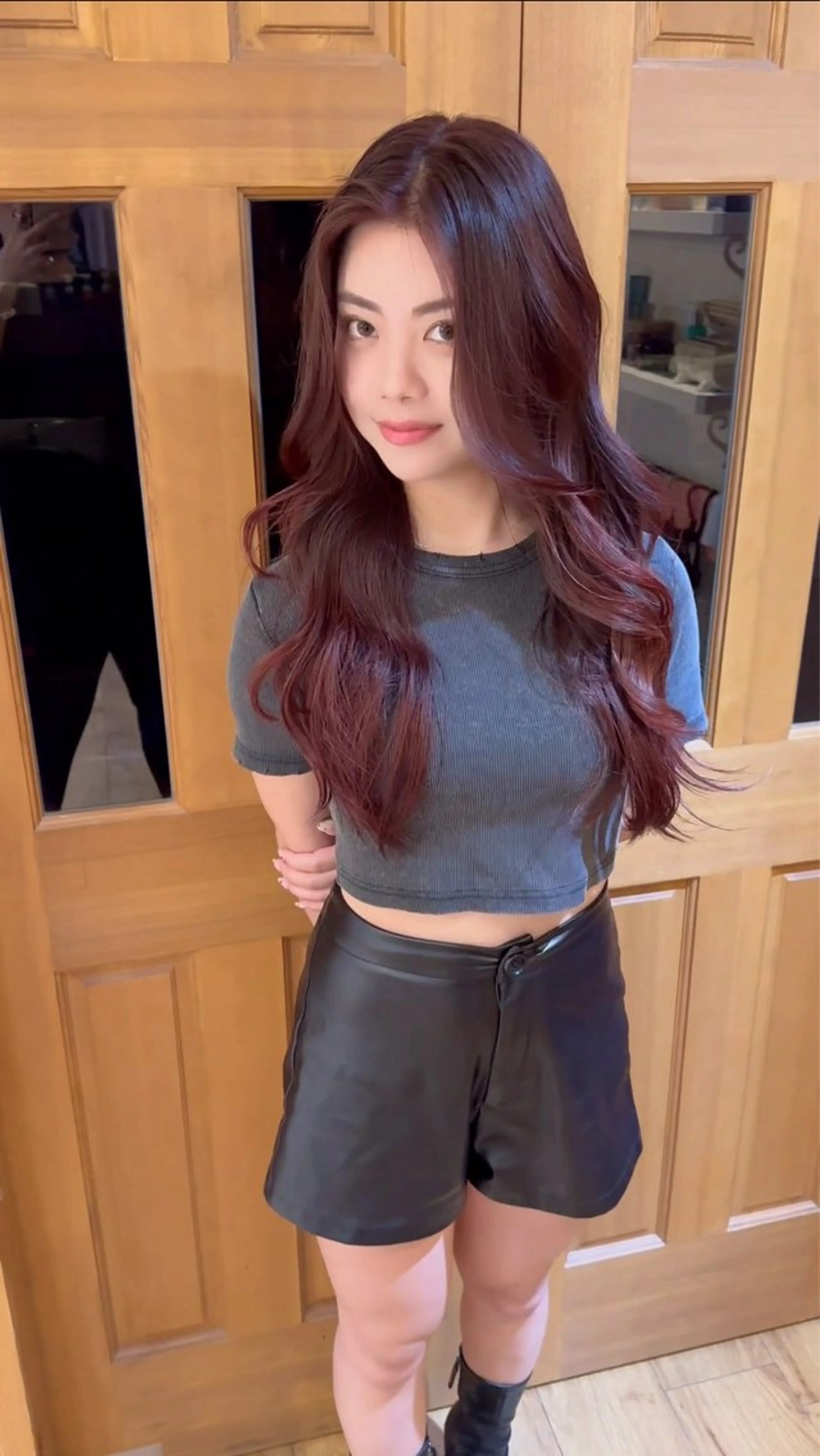 【今だけ!1日3名様限定】似合わせカット×艶感カラー×Aujuaトリートメント(オージュア)×色持ちをよくする栄養剤付きの写真