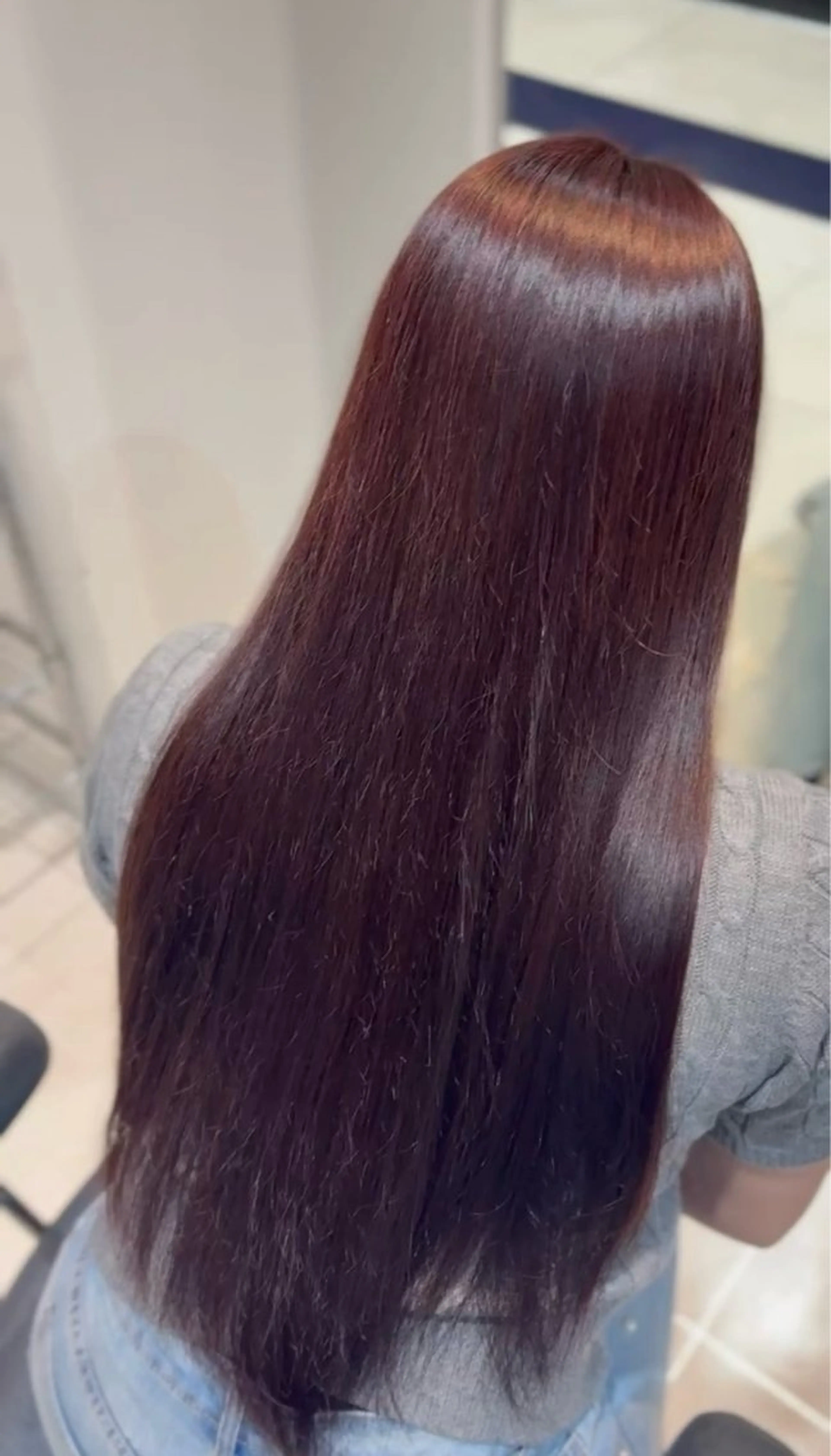 ロング ヘアアレンジ トリートメント 杉本 奈々美のヘアスタイル