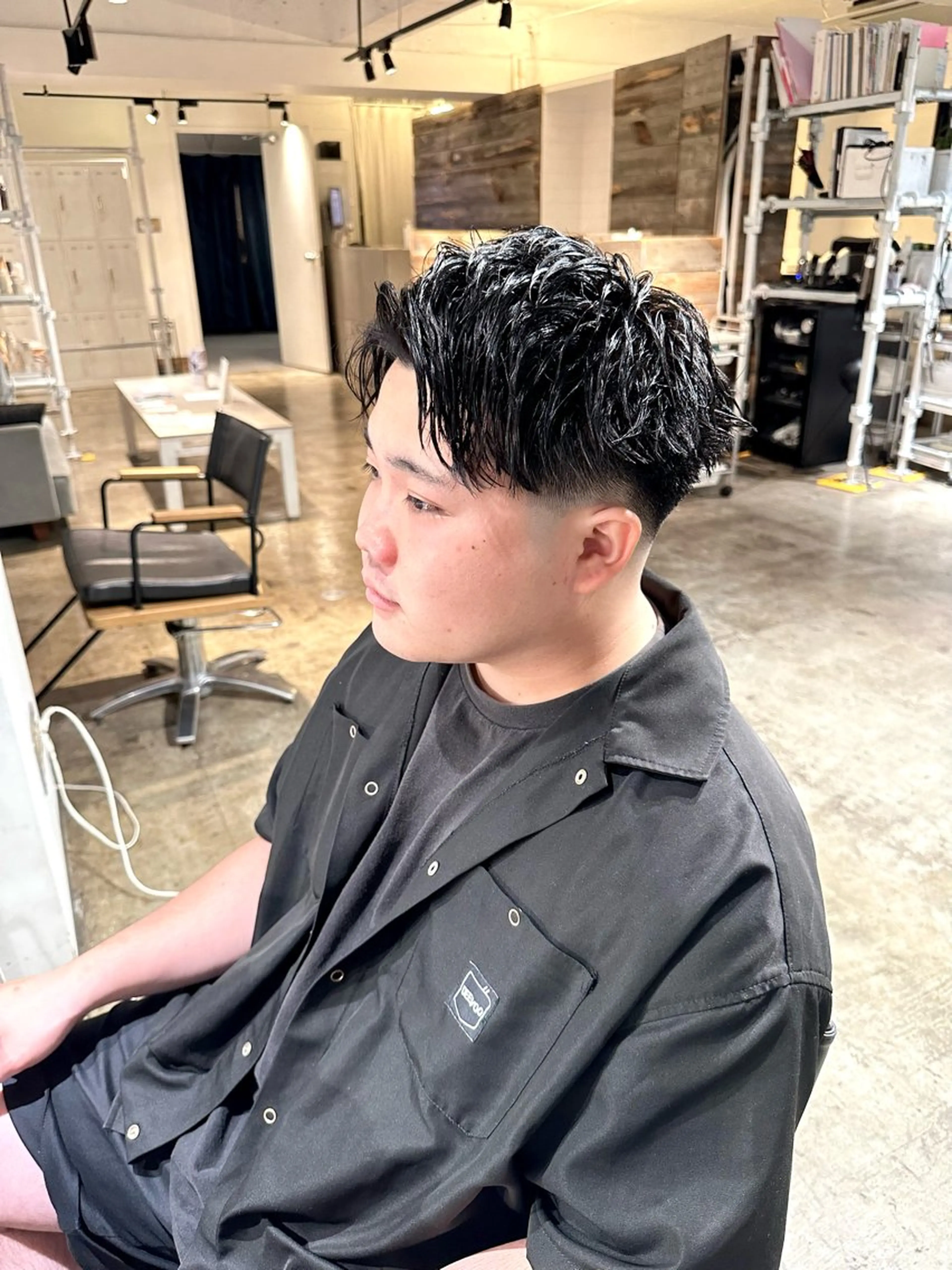 メンズ フェードカット スキンフェード スパイキーショート カット 骨格補正施術/メンズ 専門美容師/YUYAのヘアスタイル