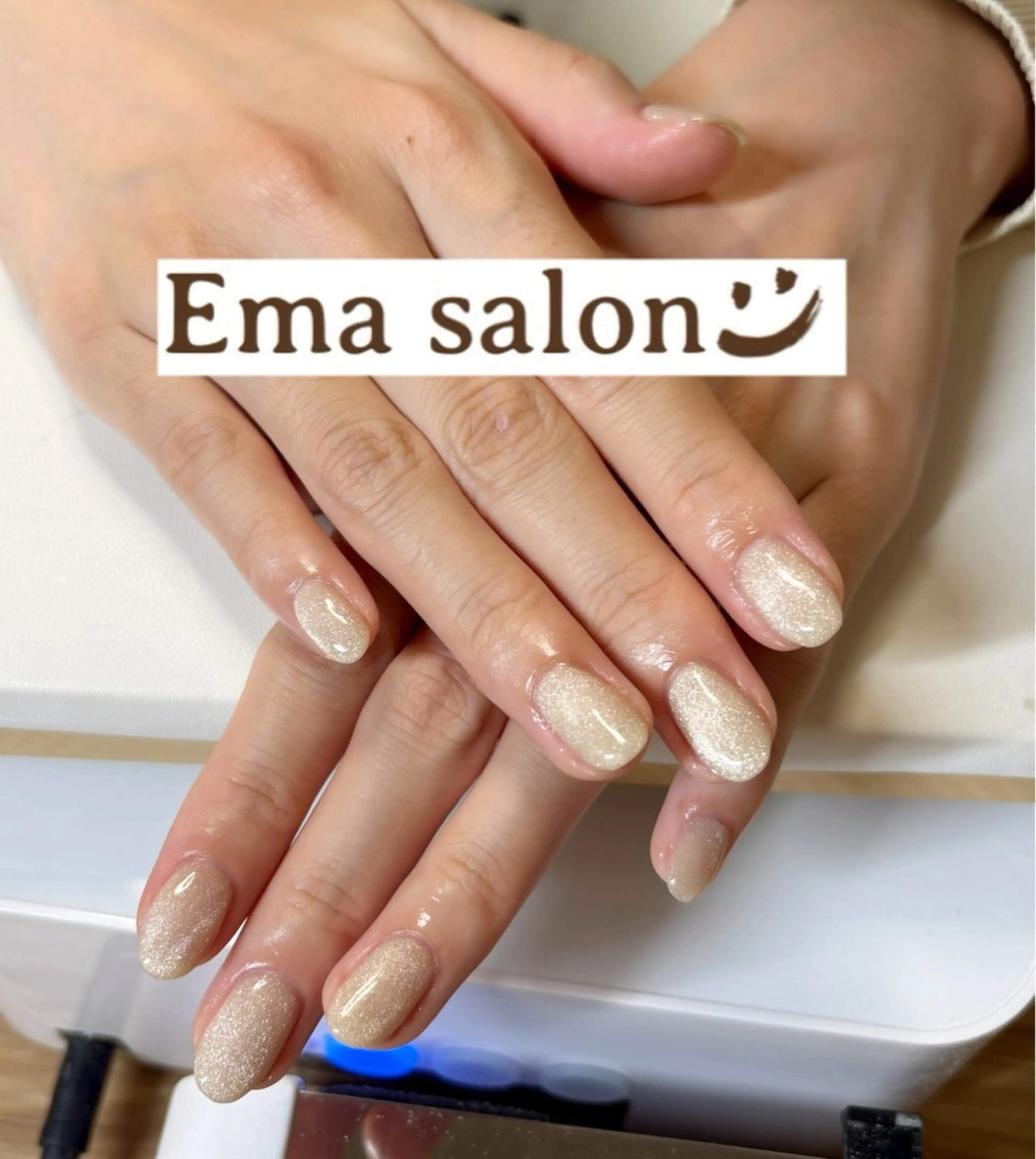 ネイル マグネットネイル ピンク ハンドネイル Ema salon hiromiのネイルデザイン