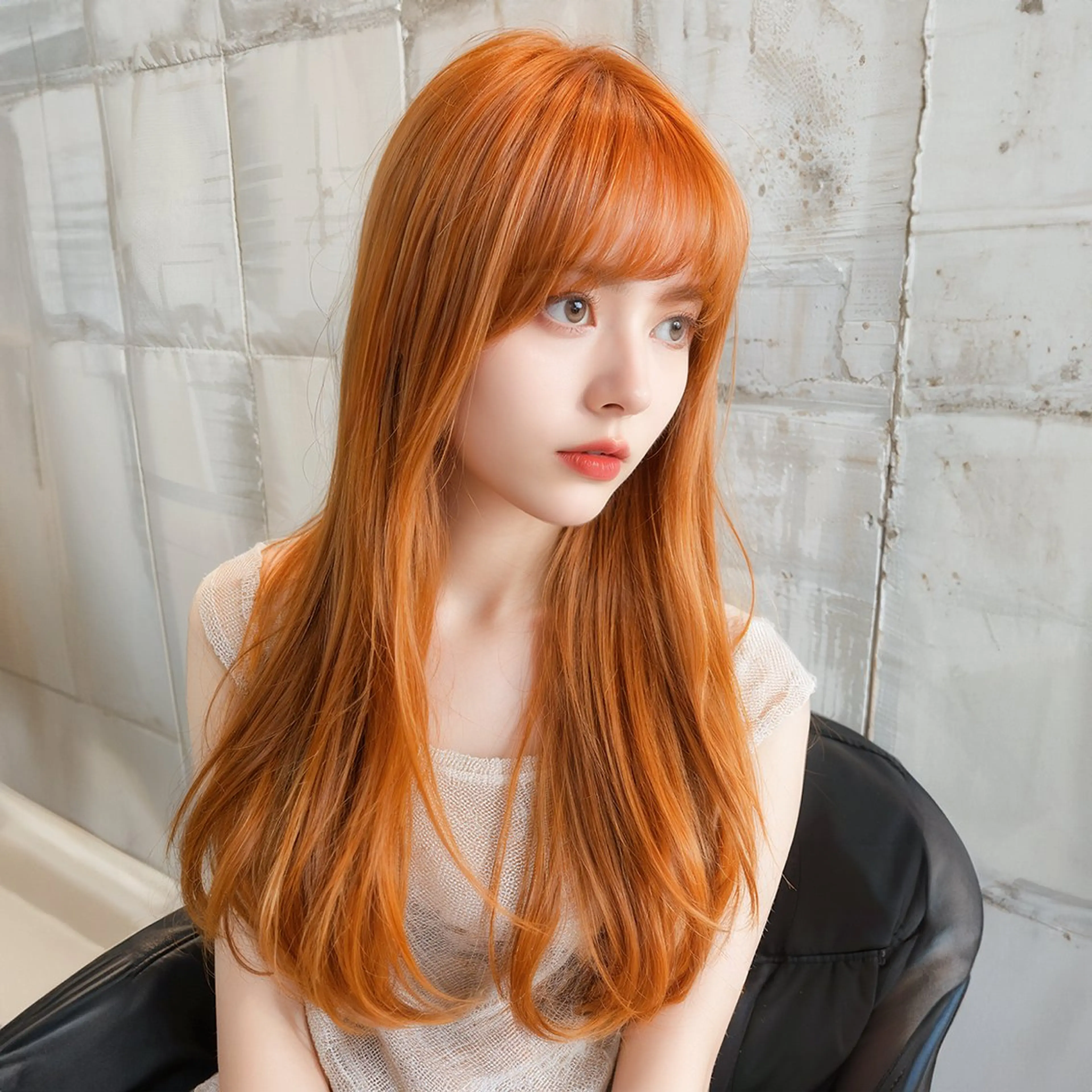 セミロング カラー ショートヘア特化 似合せが得意🤩のヘアスタイル