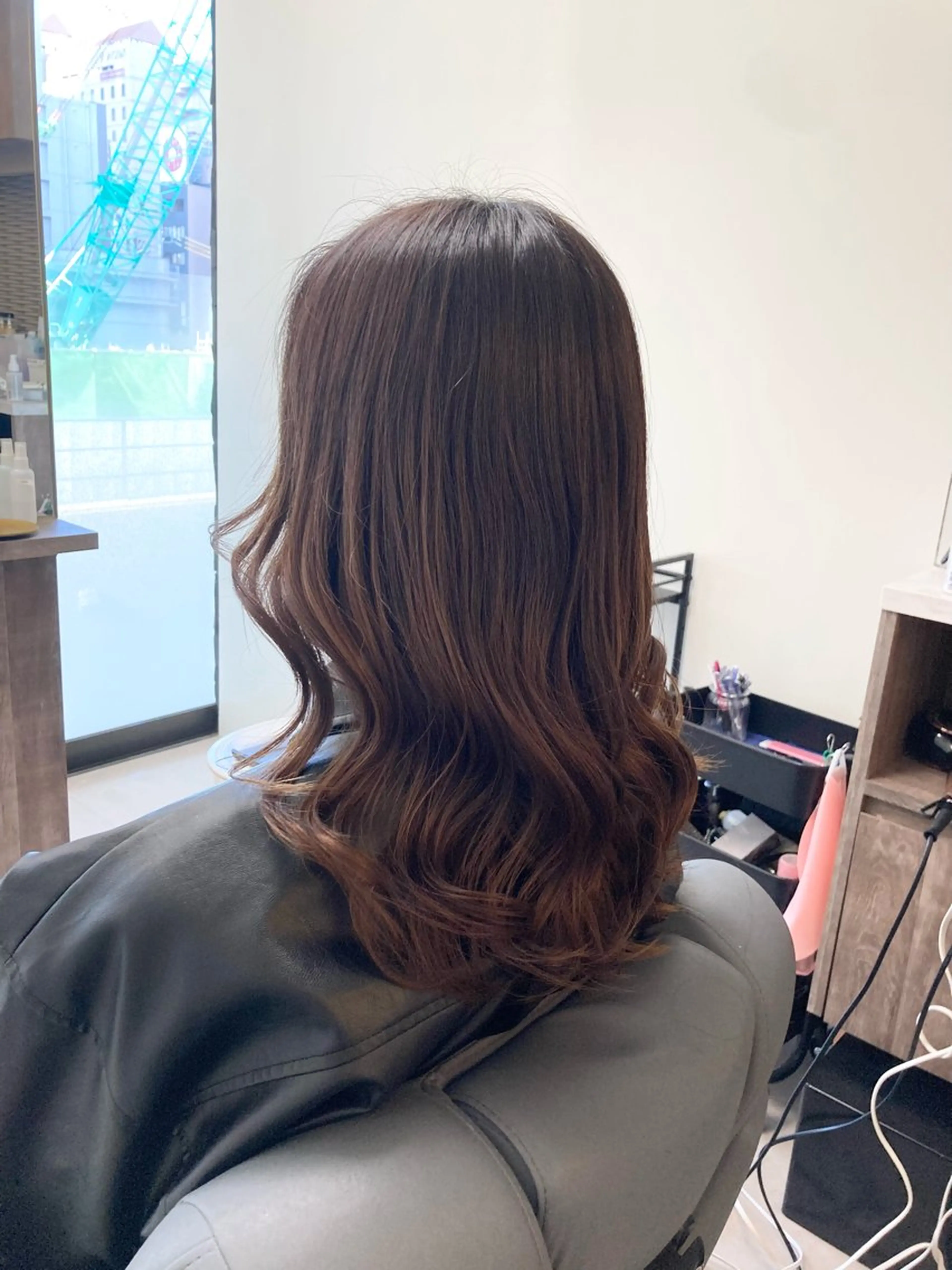 【 お出かけ前に🍒 】巻き髪、メンズセットの写真