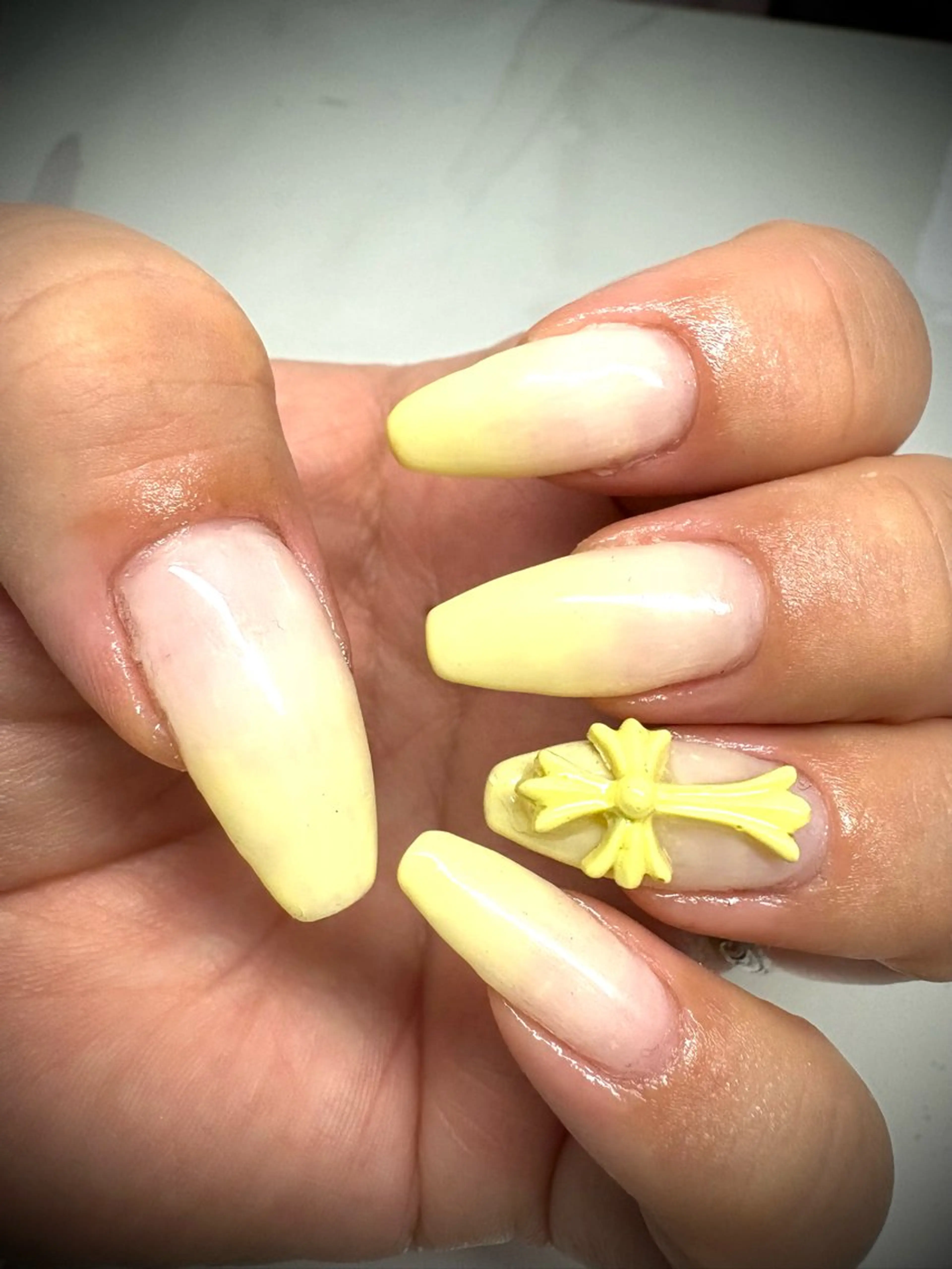 ネイル 長さ出し グラデーション ハンドネイル nail.s misatoのネイルデザイン