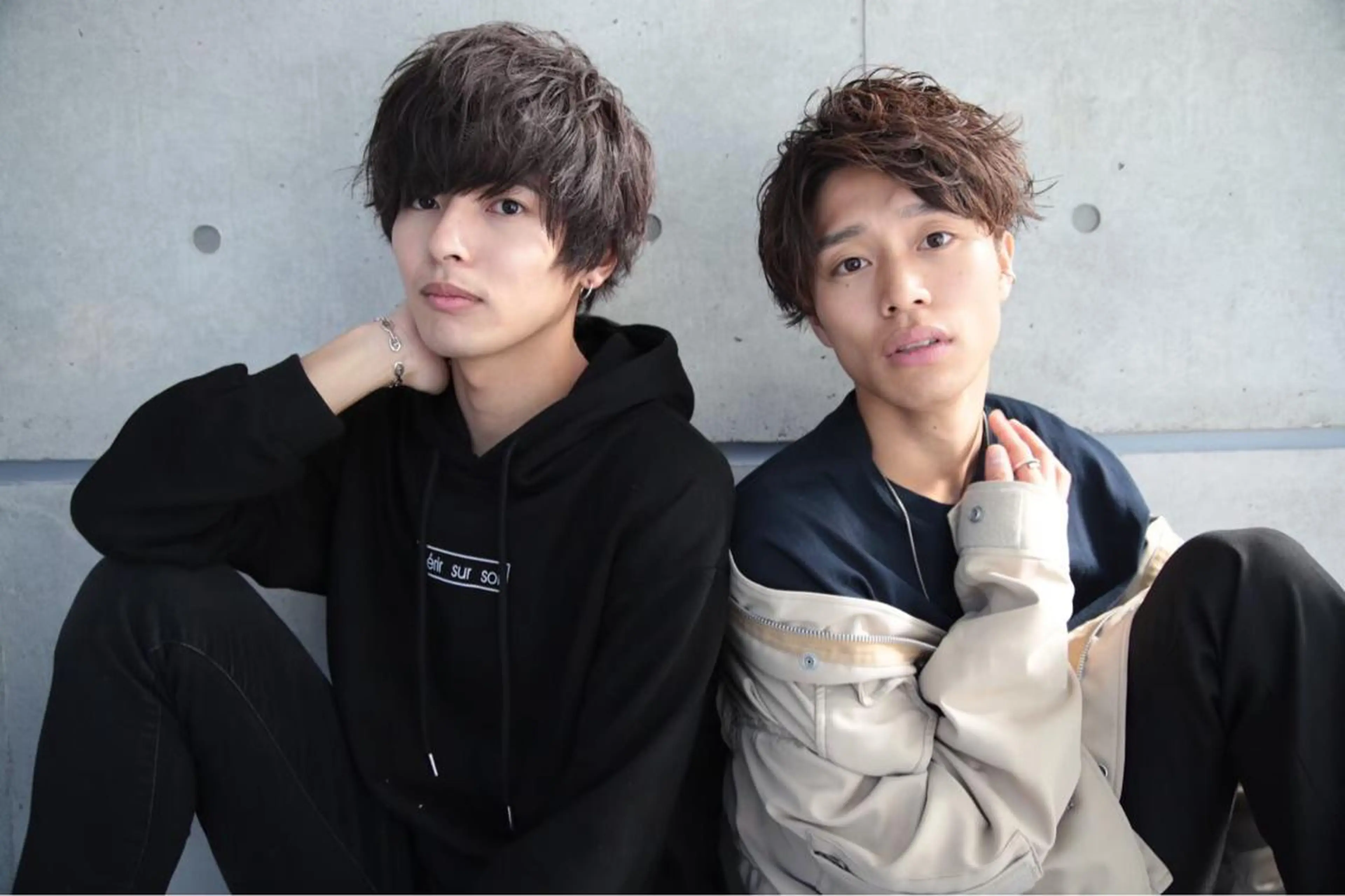 ミディアム カラー ヘアアレンジ ヘアカラー トリートメント ヘッドスパ ヘアセット ✨【公式】渋谷メンズ サロン BLUCK✨のヘアスタイル