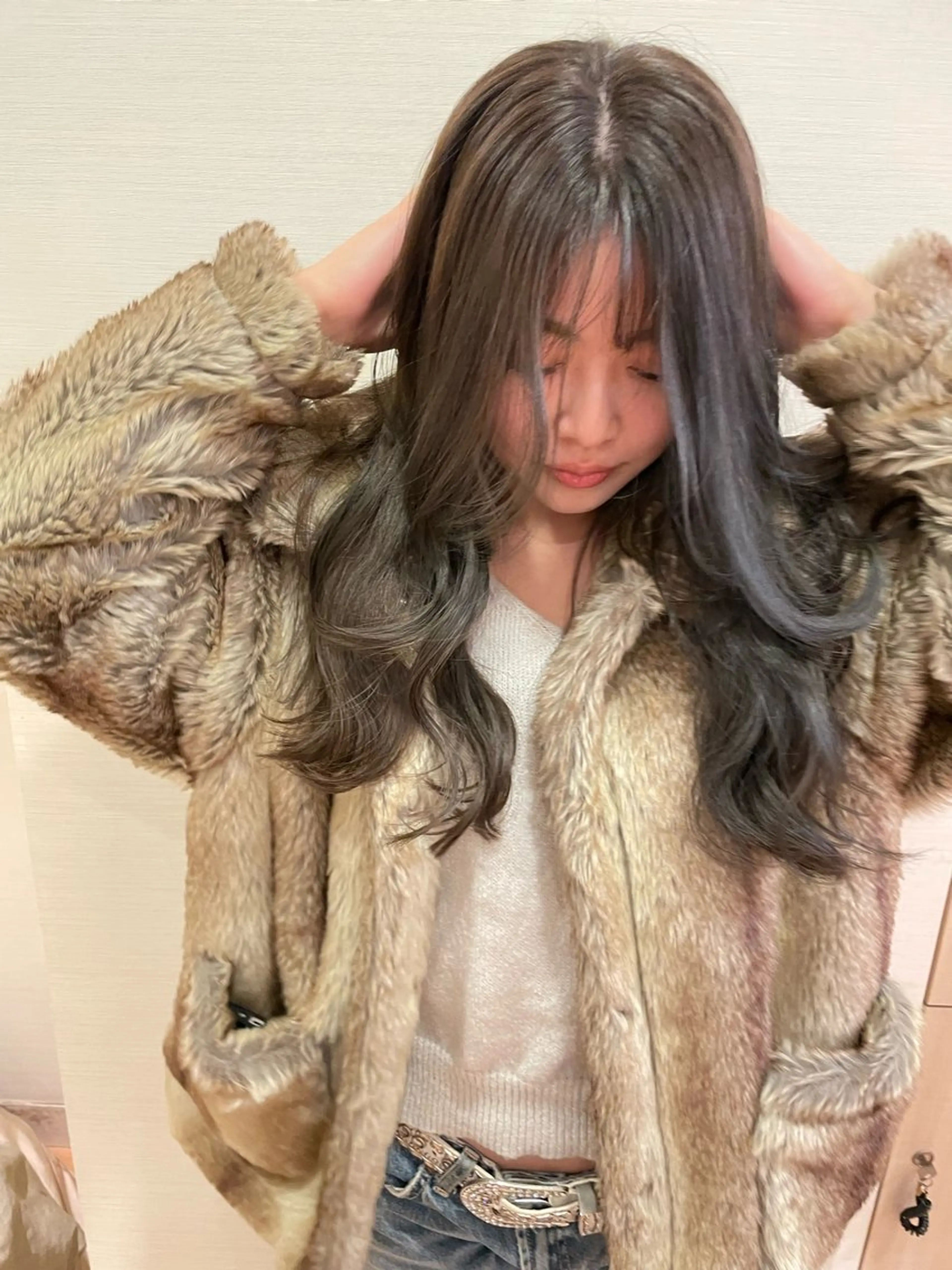 ロング ヘアカラー 💿 kanna💿のヘアスタイル