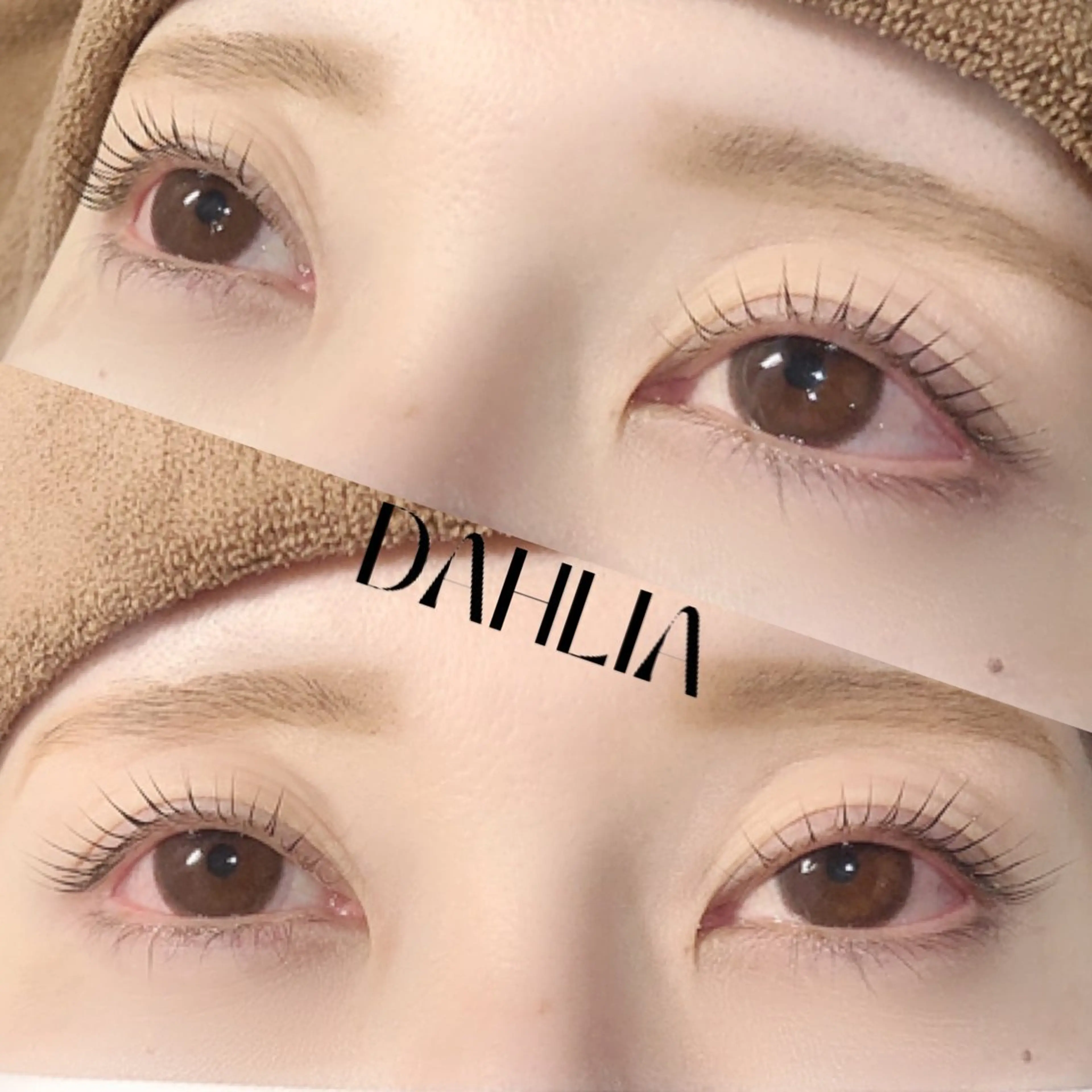 マツエク・マツパ パリジェンヌラッシュリフト Dahliaダリア 斉藤のマツエク・マツパデザイン