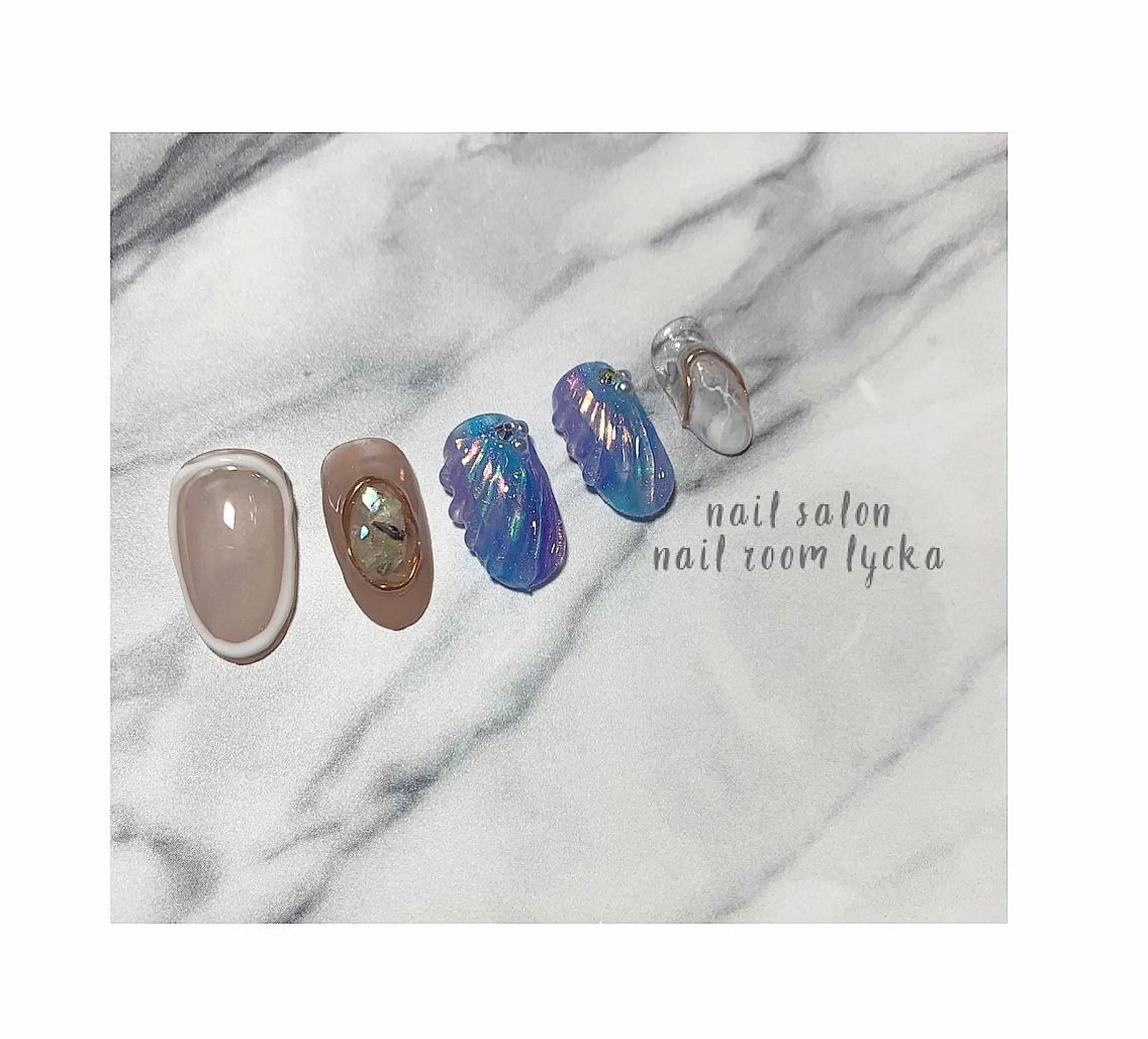 ネイル ﾈｲﾙﾙｰﾑﾘｯｶ 𝐦𝐚𝐲𝐮のネイルデザイン