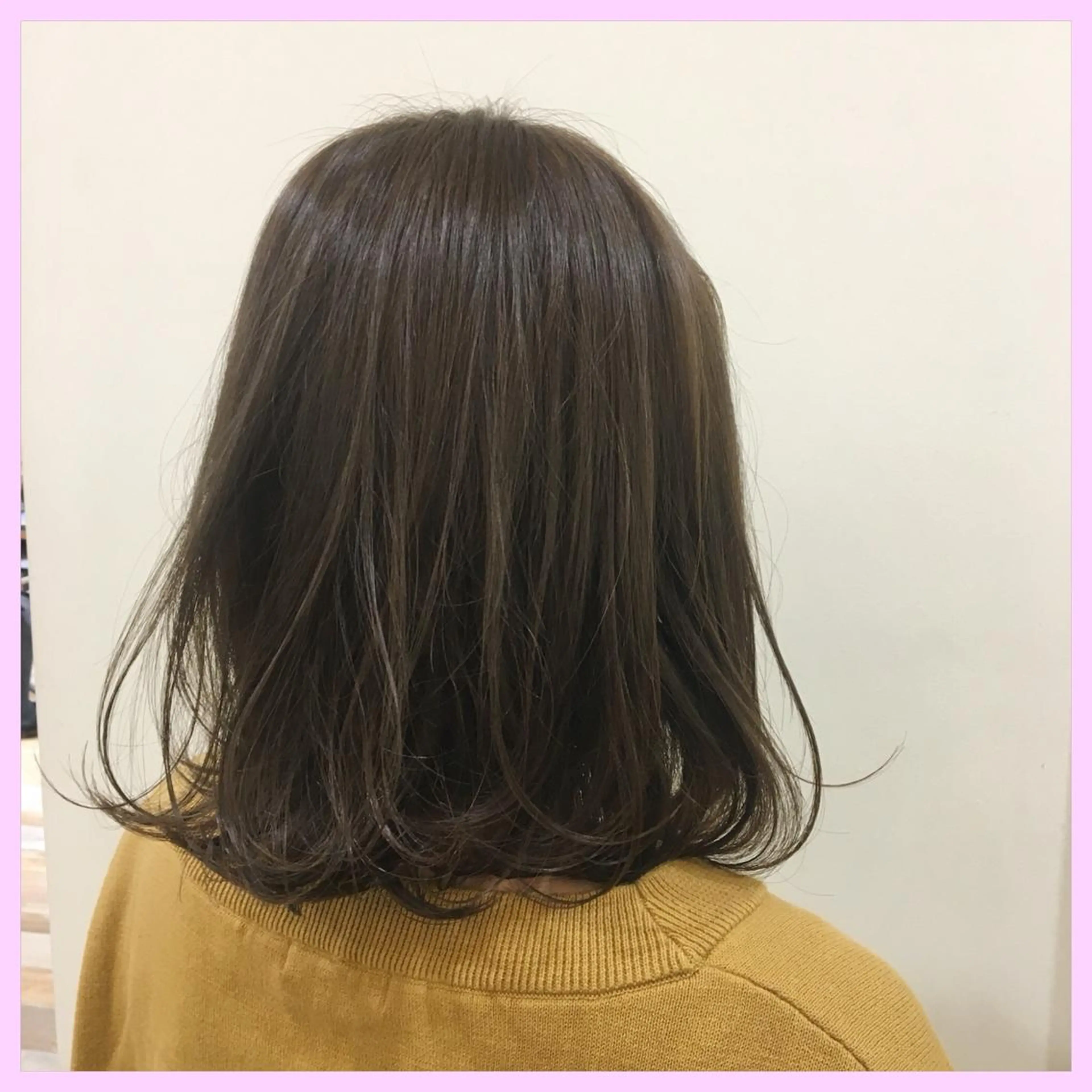 ミディアム カラー 代表🎀 ふわモテ愛 され髪🩷yumiのヘアスタイル