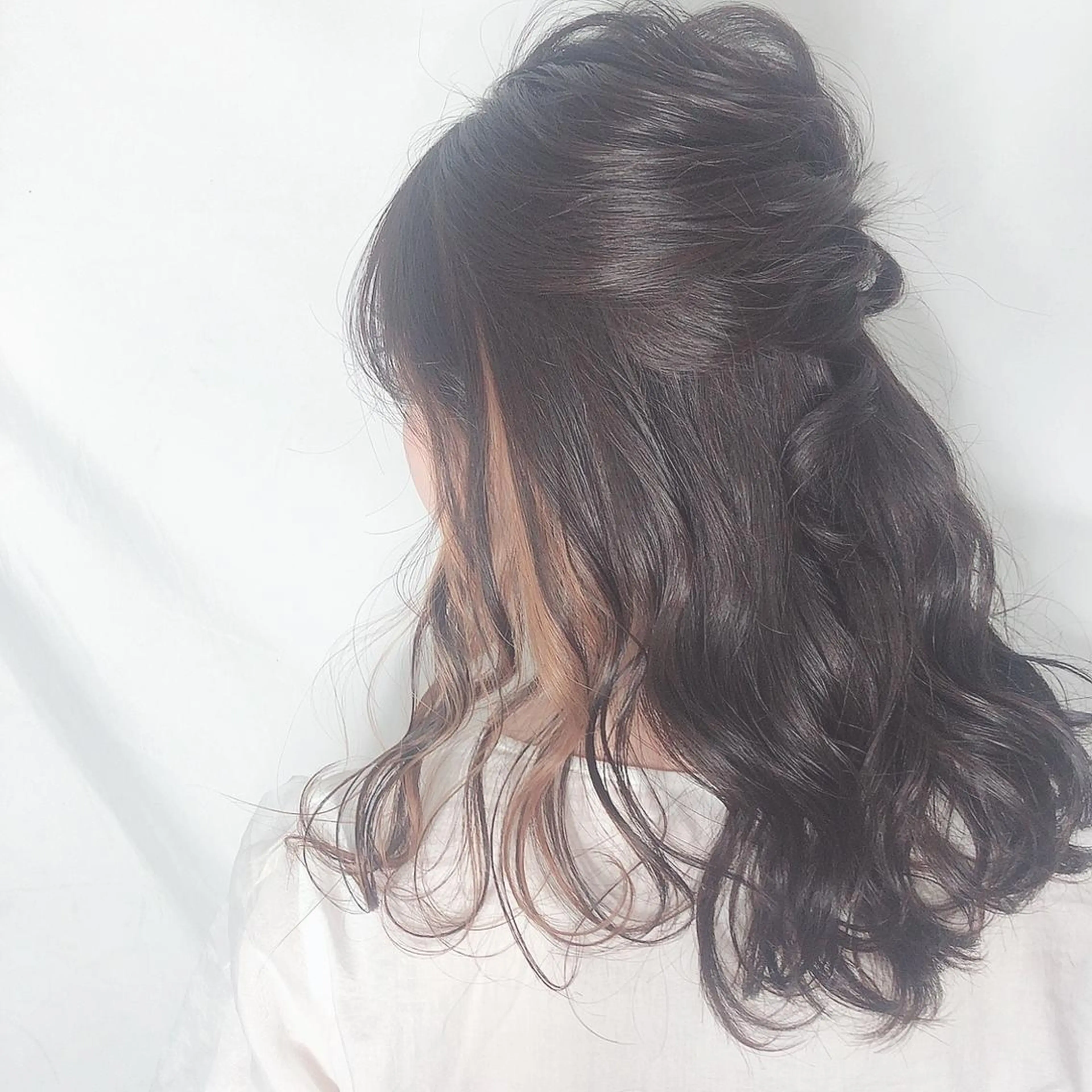 ヘアアレンジ ハーフアップ beauty: beast 大名店のヘアスタイル