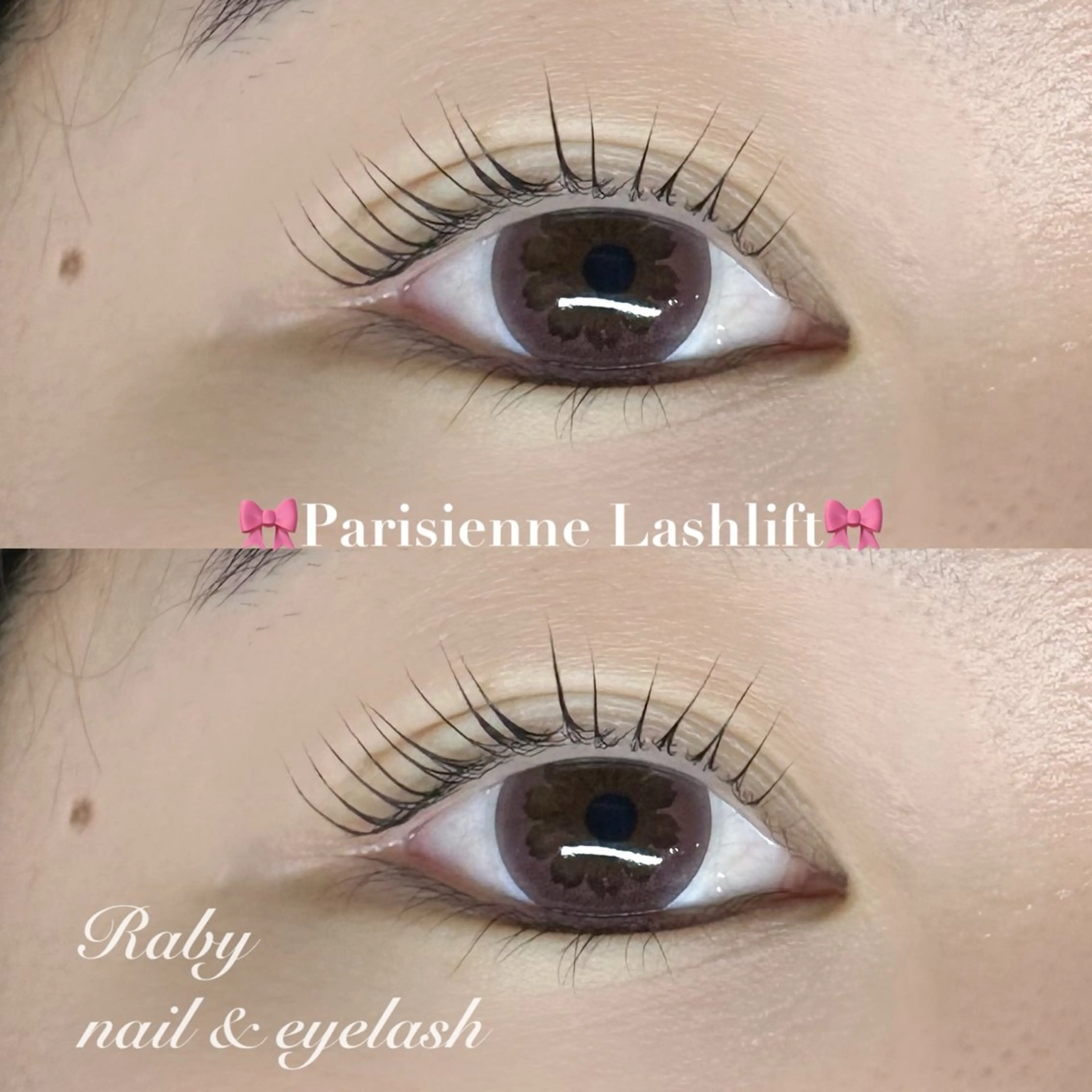 マツエク・マツパ パリジェンヌラッシュリフト マツパ Raby tomokaのマツエク・マツパデザイン