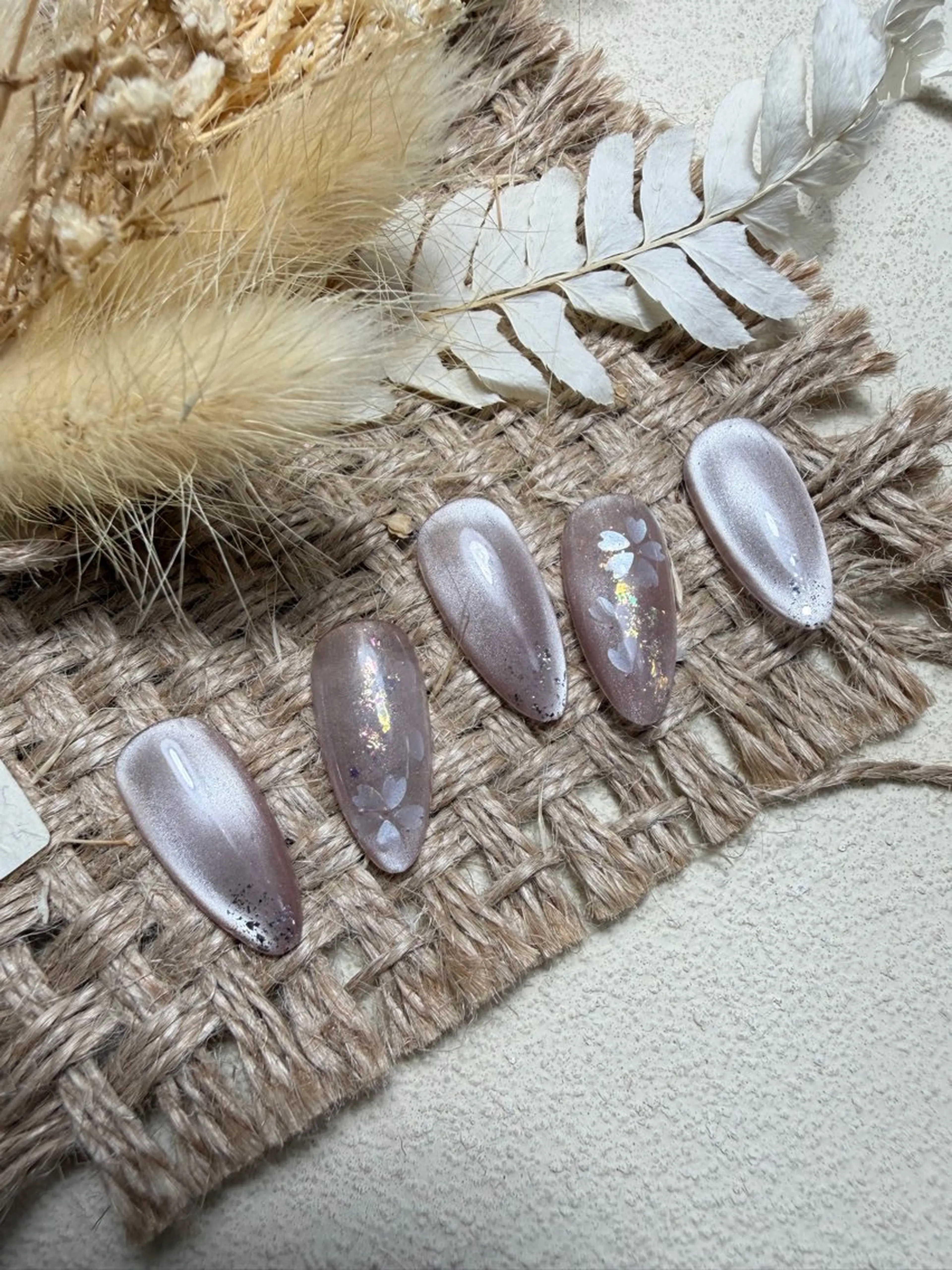 ネイル 桜ネイル ハンドネイル AngelChris ビューティーサロン琳のネイルデザイン