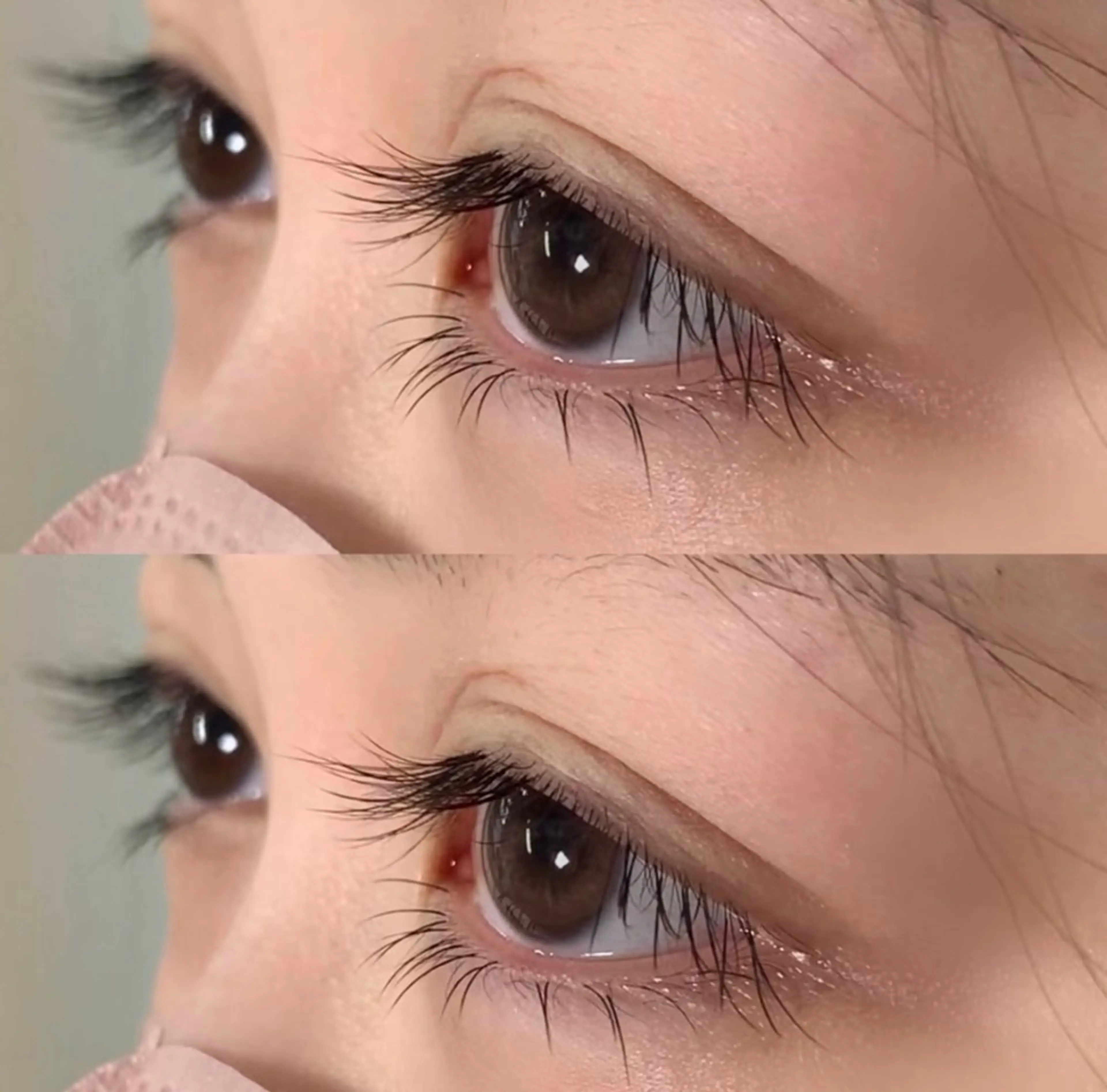 マツエク・マツパ 束感まつ毛 カラーマツエク フラットラッシュ パリジェンヌラッシュリフト まつげパーマ ミユ 横浜のマツエク・マツパデザイン