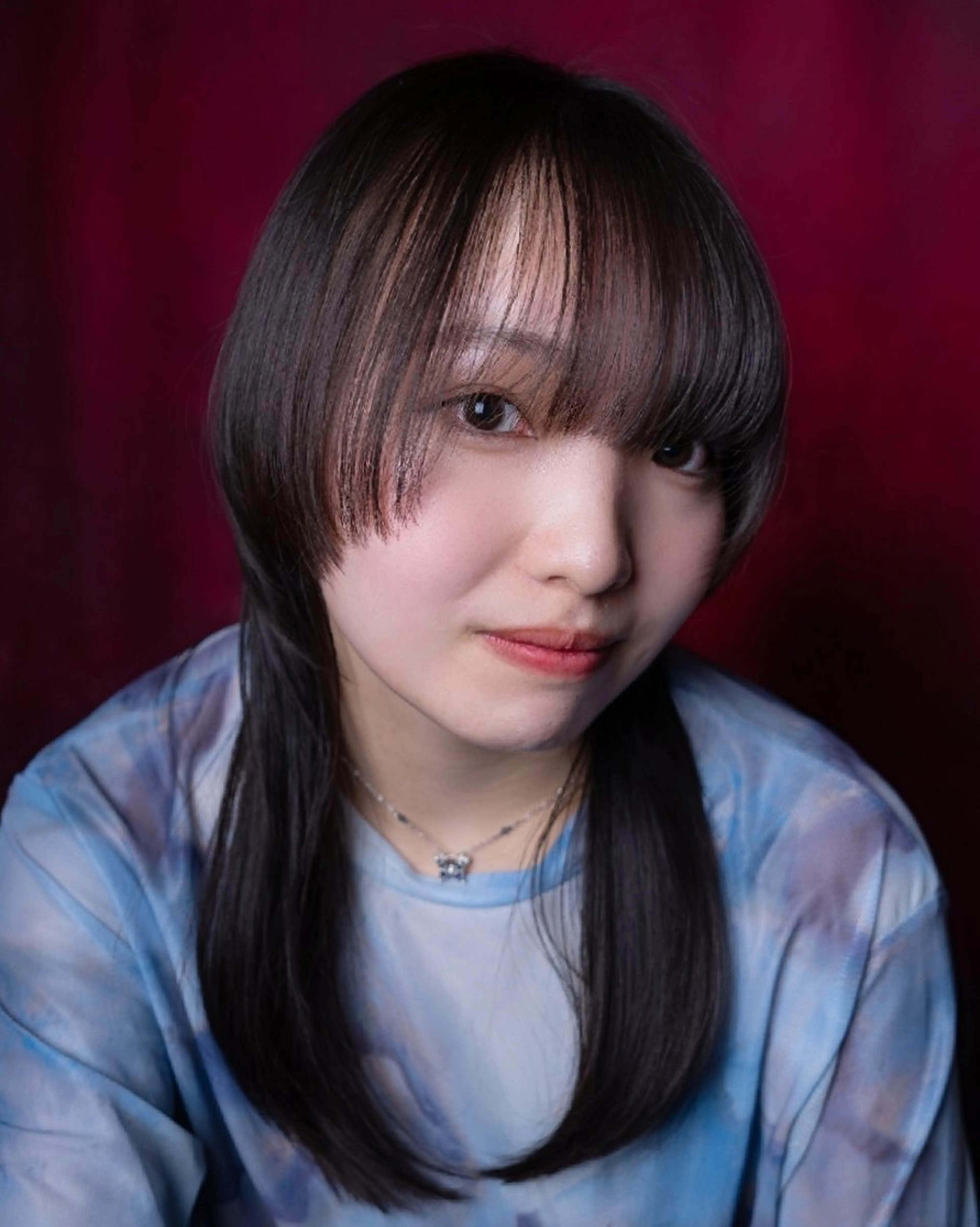 ロング カラー ヘアアレンジ バレイヤージュ ブリーチ イヤリングカラー グラデーションカラー グレージュ Loop for hair所属・松尾 泰伸のヘアスタイル