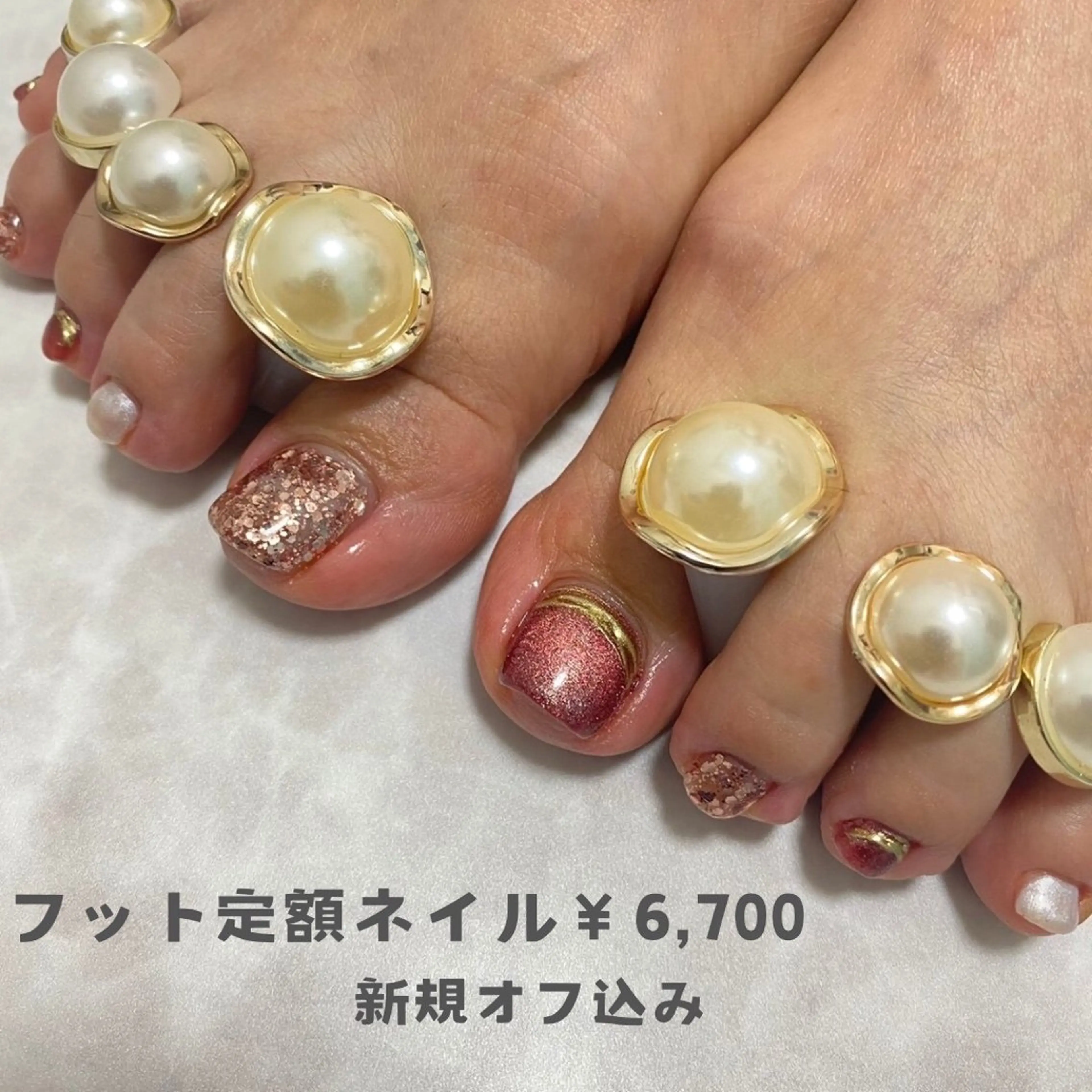 ネイル フットネイル Salon Improveのネイルデザイン