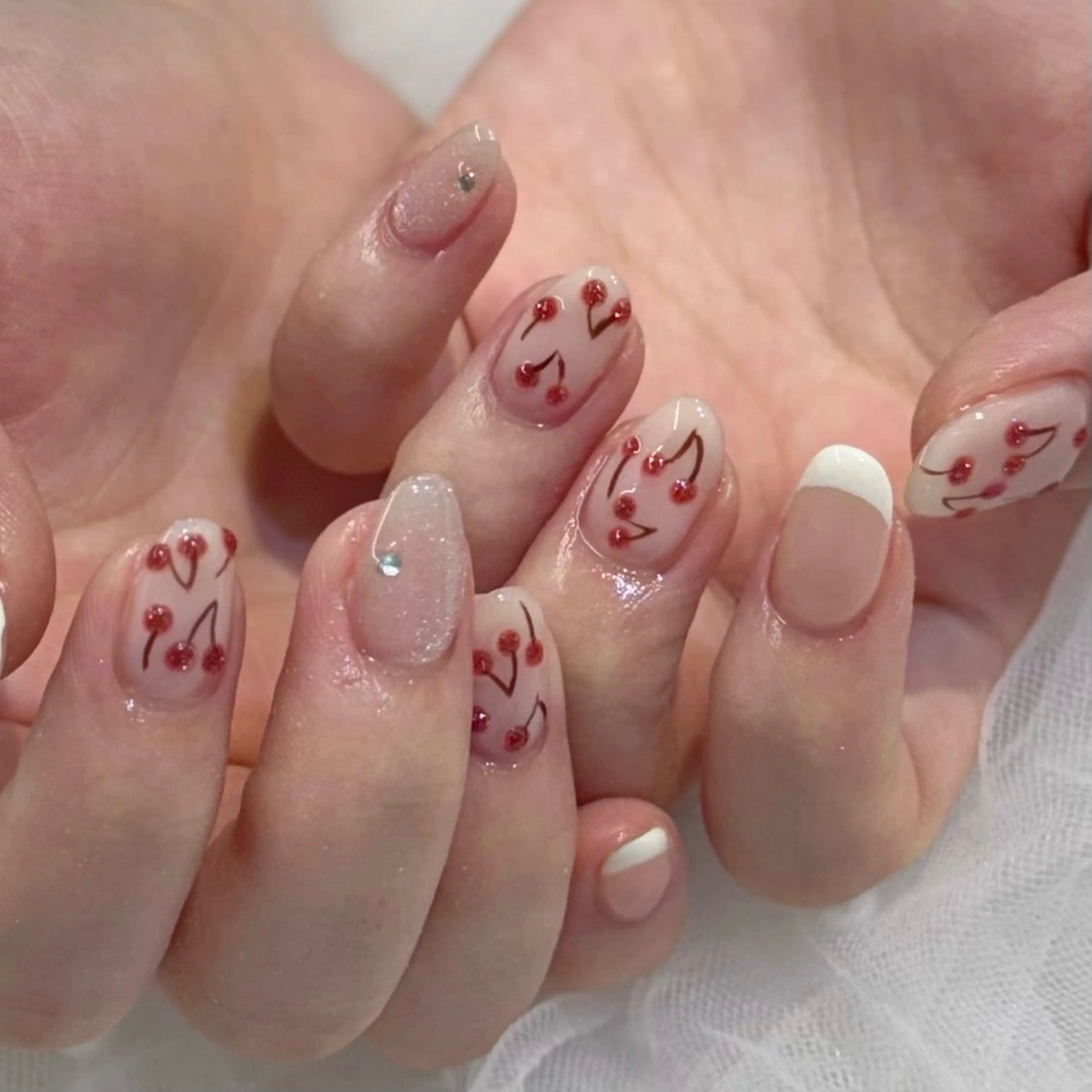 ネイル ハンドネイル ハンドケア Chizuru ☾ ໋のネイルデザイン