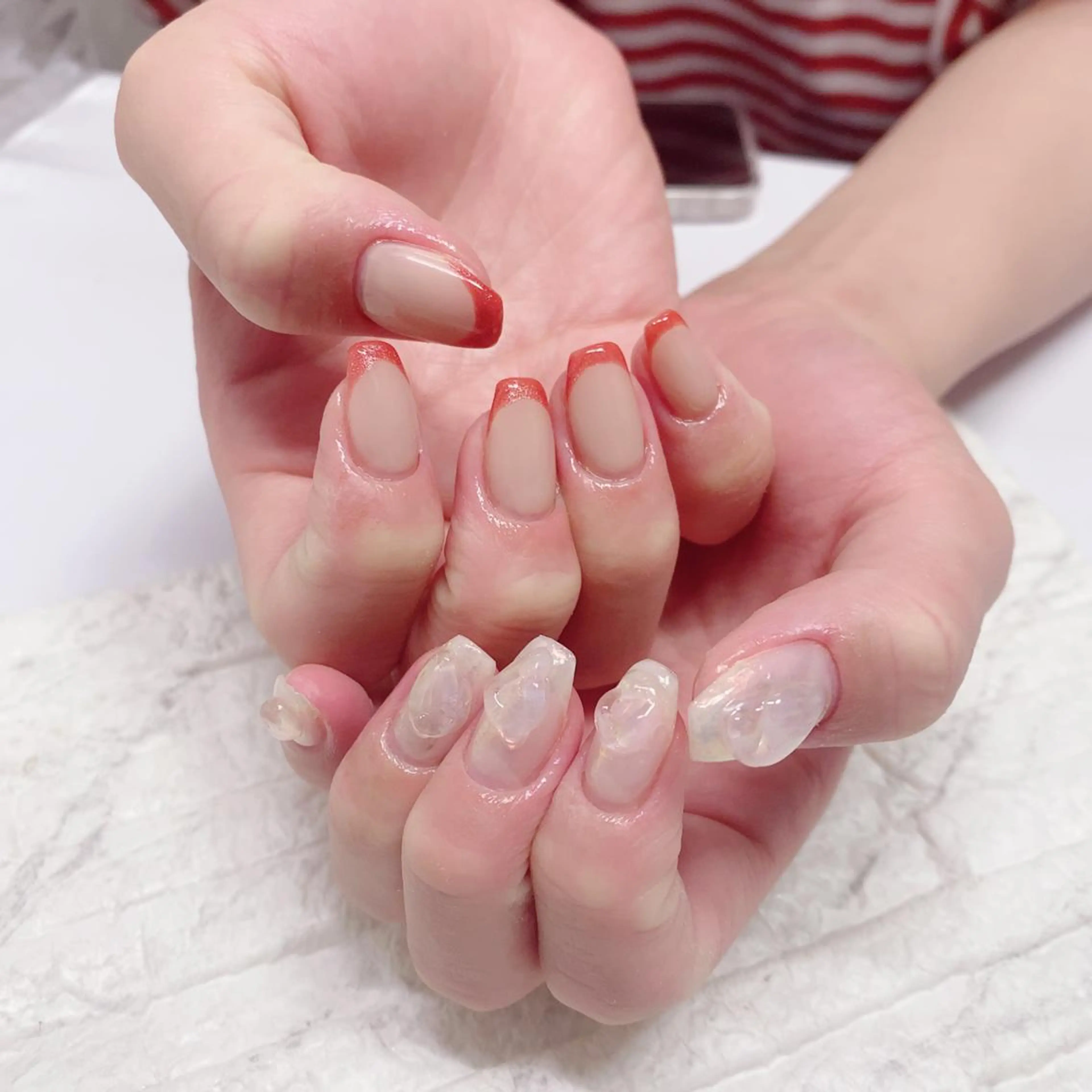 ネイル ハンドネイル フットネイル yochi nailのネイルデザイン