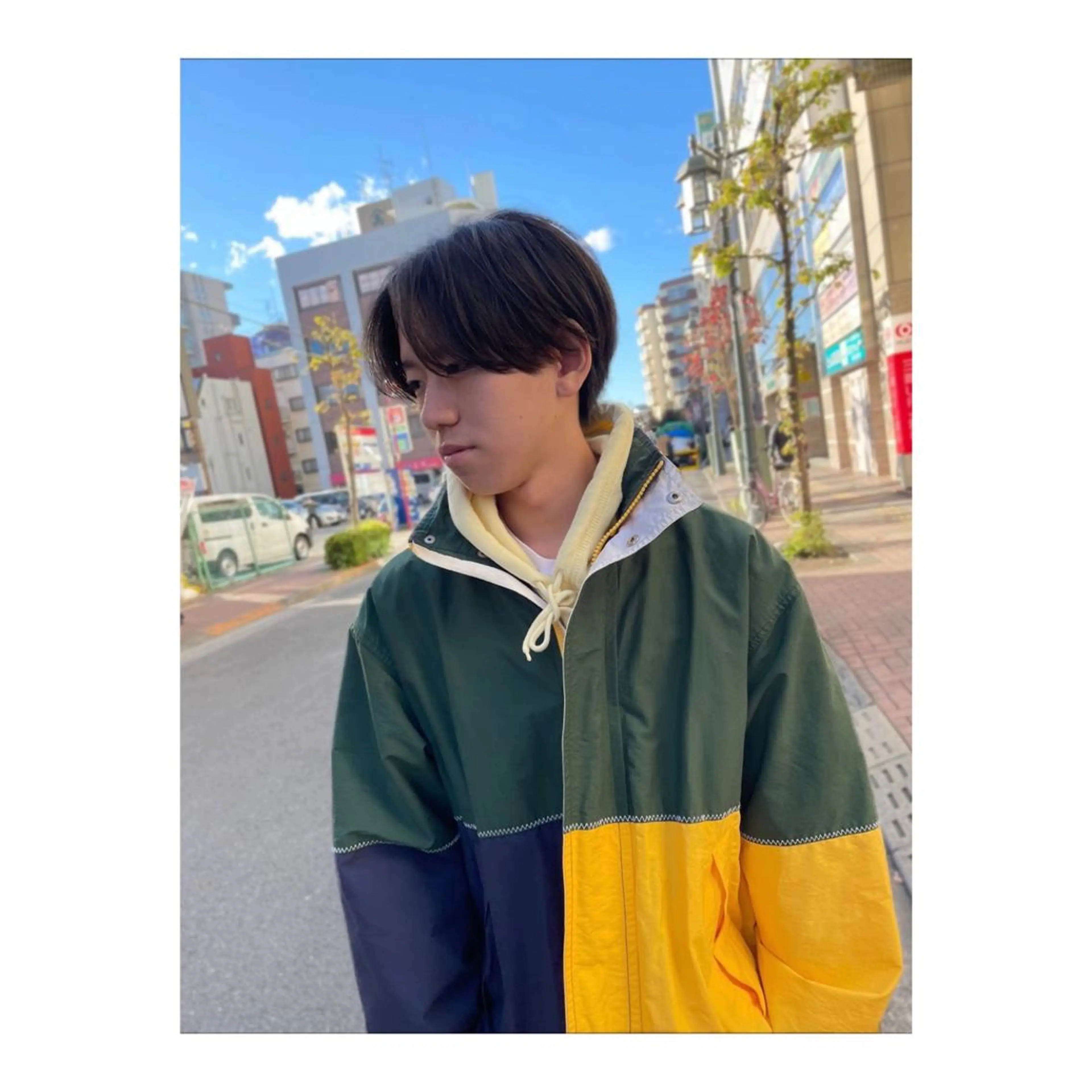 ショート パーマ メンズ ange☞ soutaのヘアスタイル