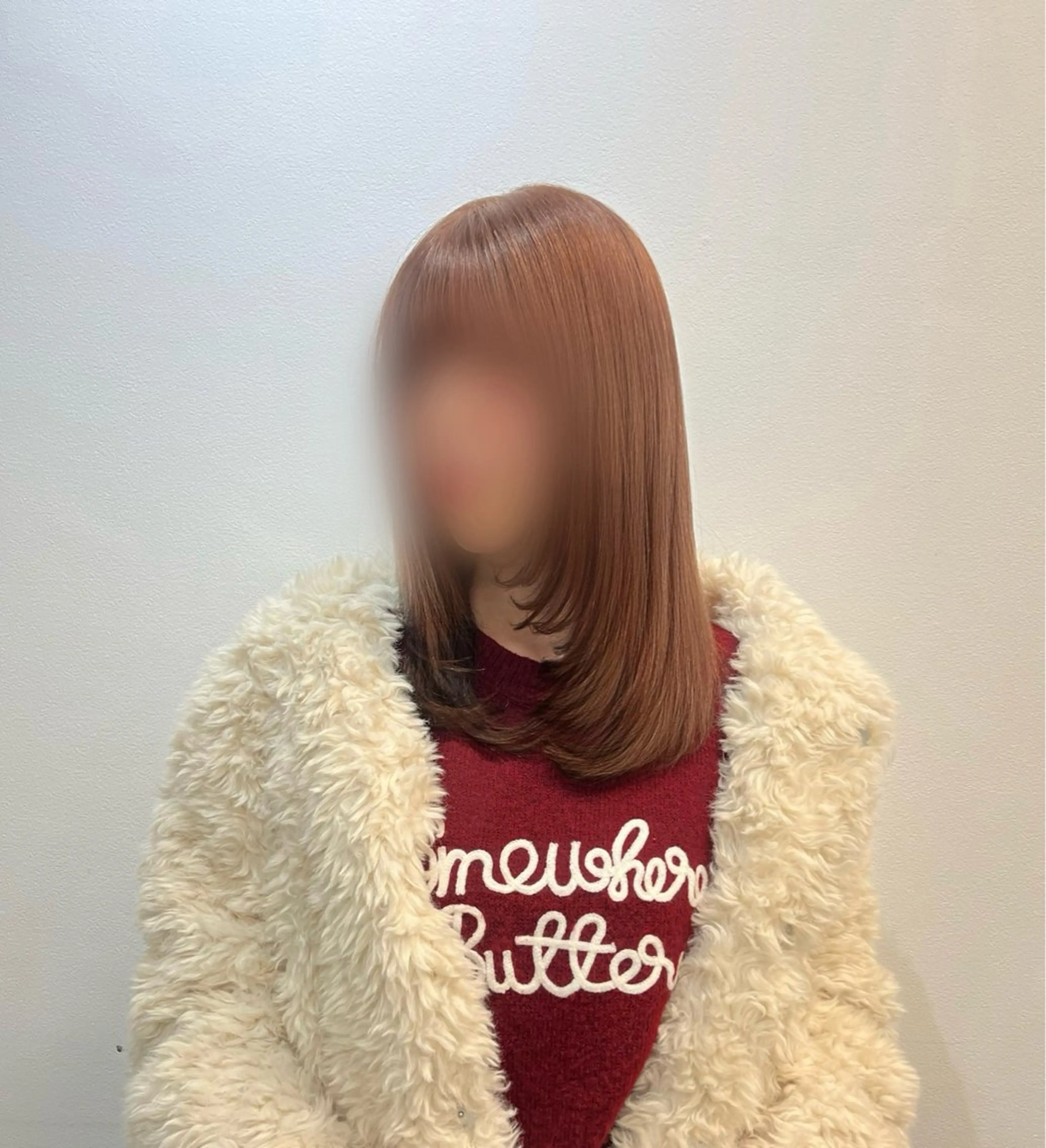 🎀韓国レイヤー/ 🫧暖色/暗髪カラーのヘアスタイル