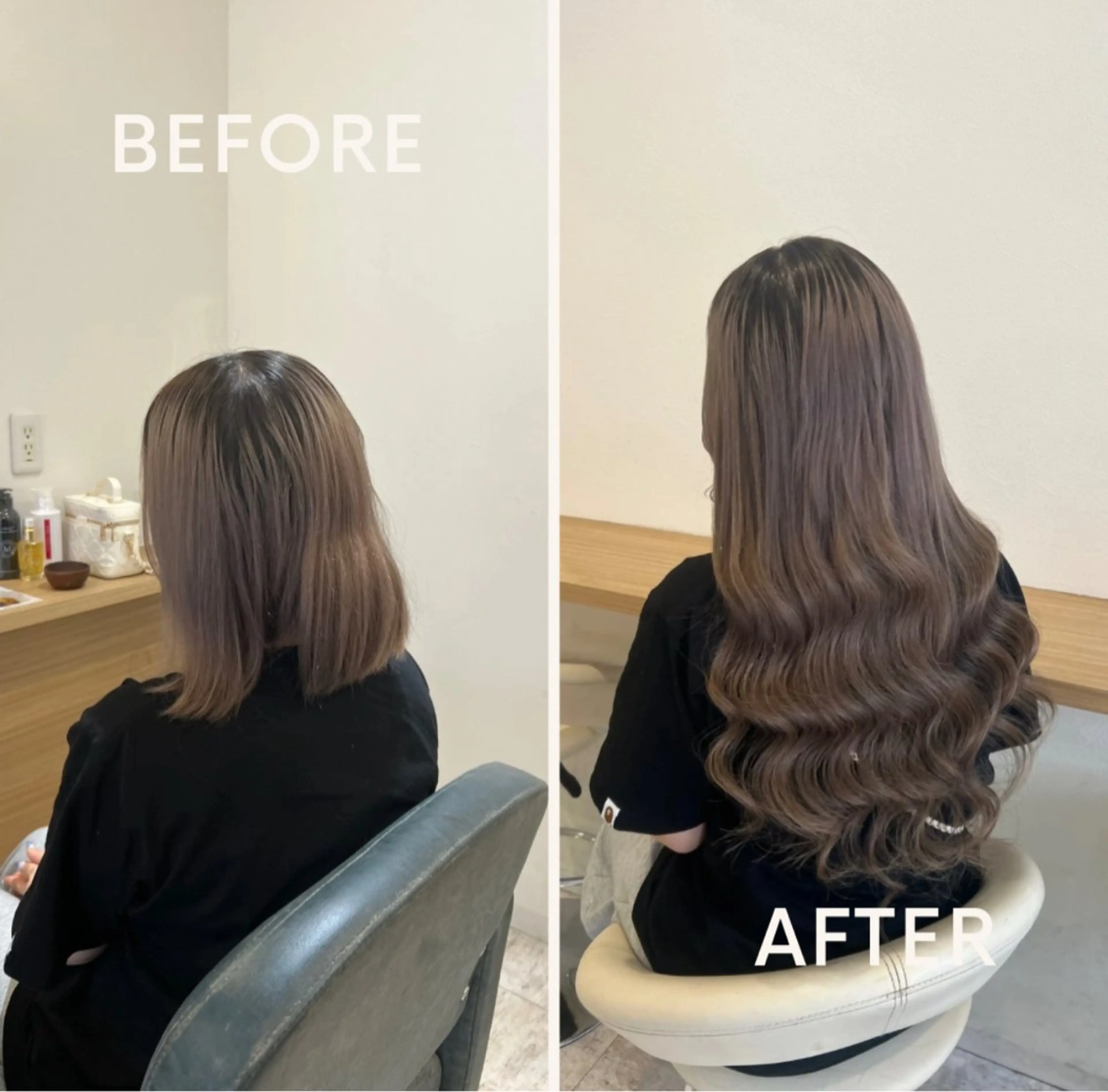 ロング 島木 琉矢のヘアスタイル