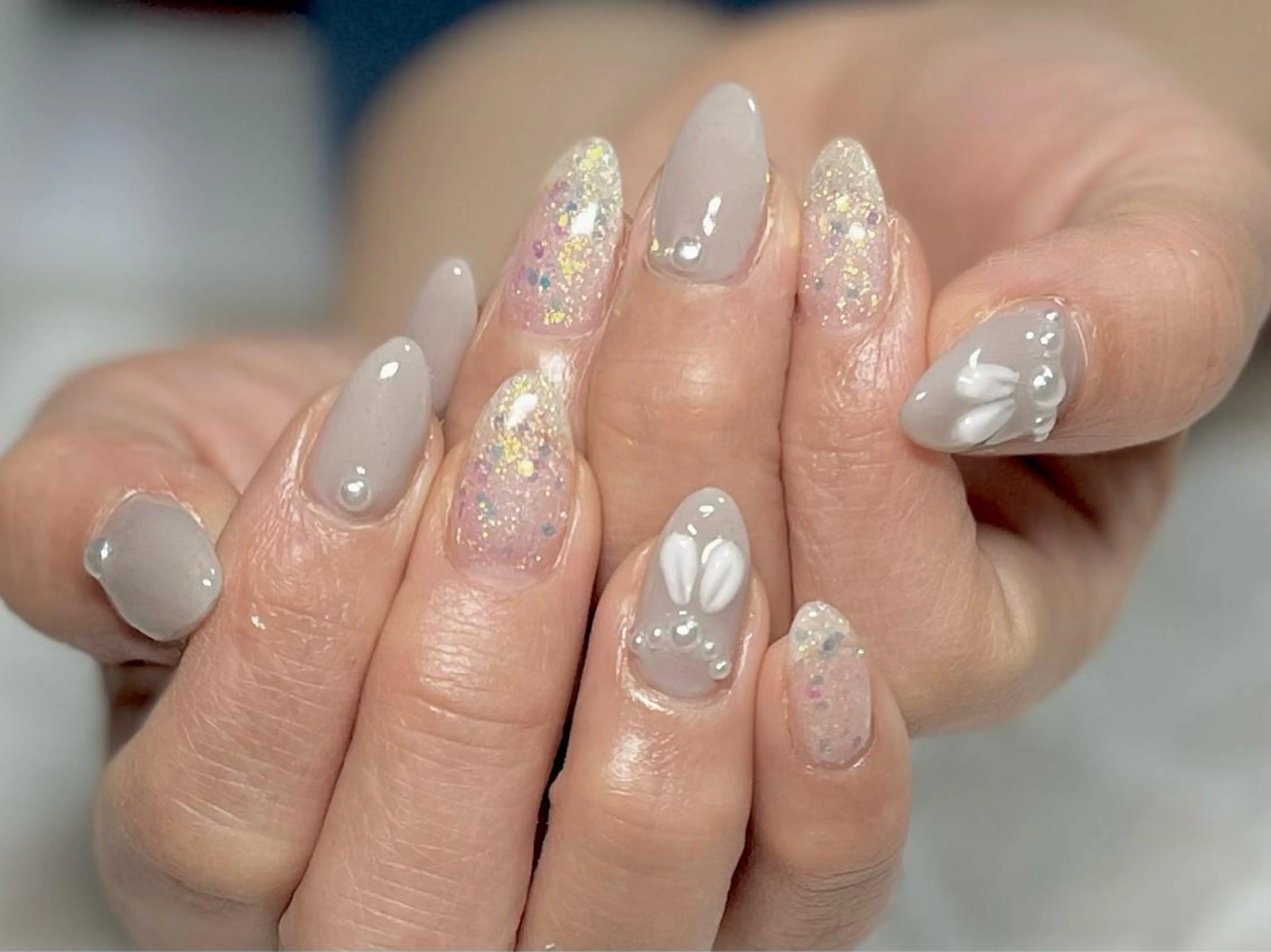 ネイル フットネイル ニュアンスネイル シンプルネイル 春ネイル 夏ネイル nail fufla ♡yamane♡のネイルデザイン