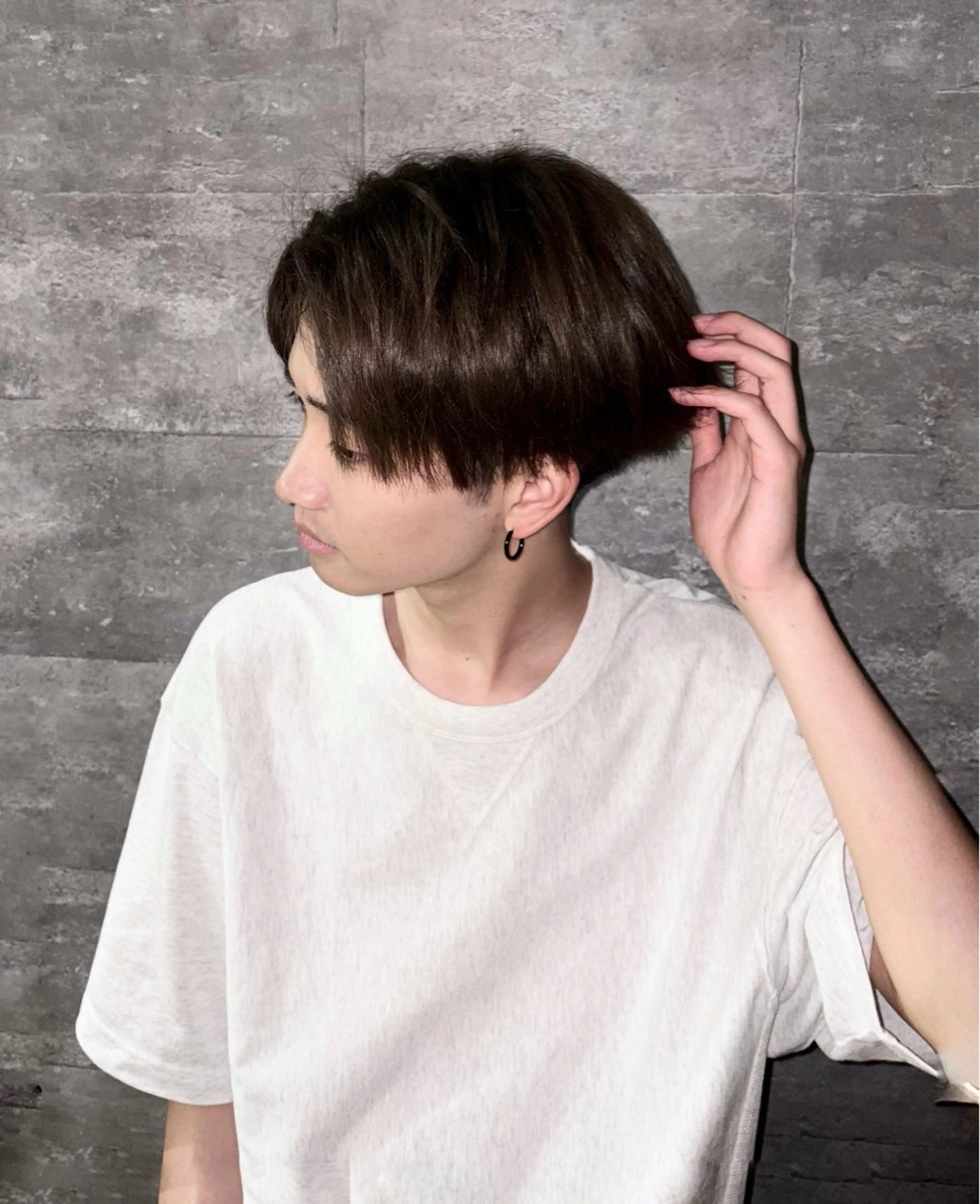 ショート カラー メンズ ヘアカラー Gritter / mayuのヘアスタイル