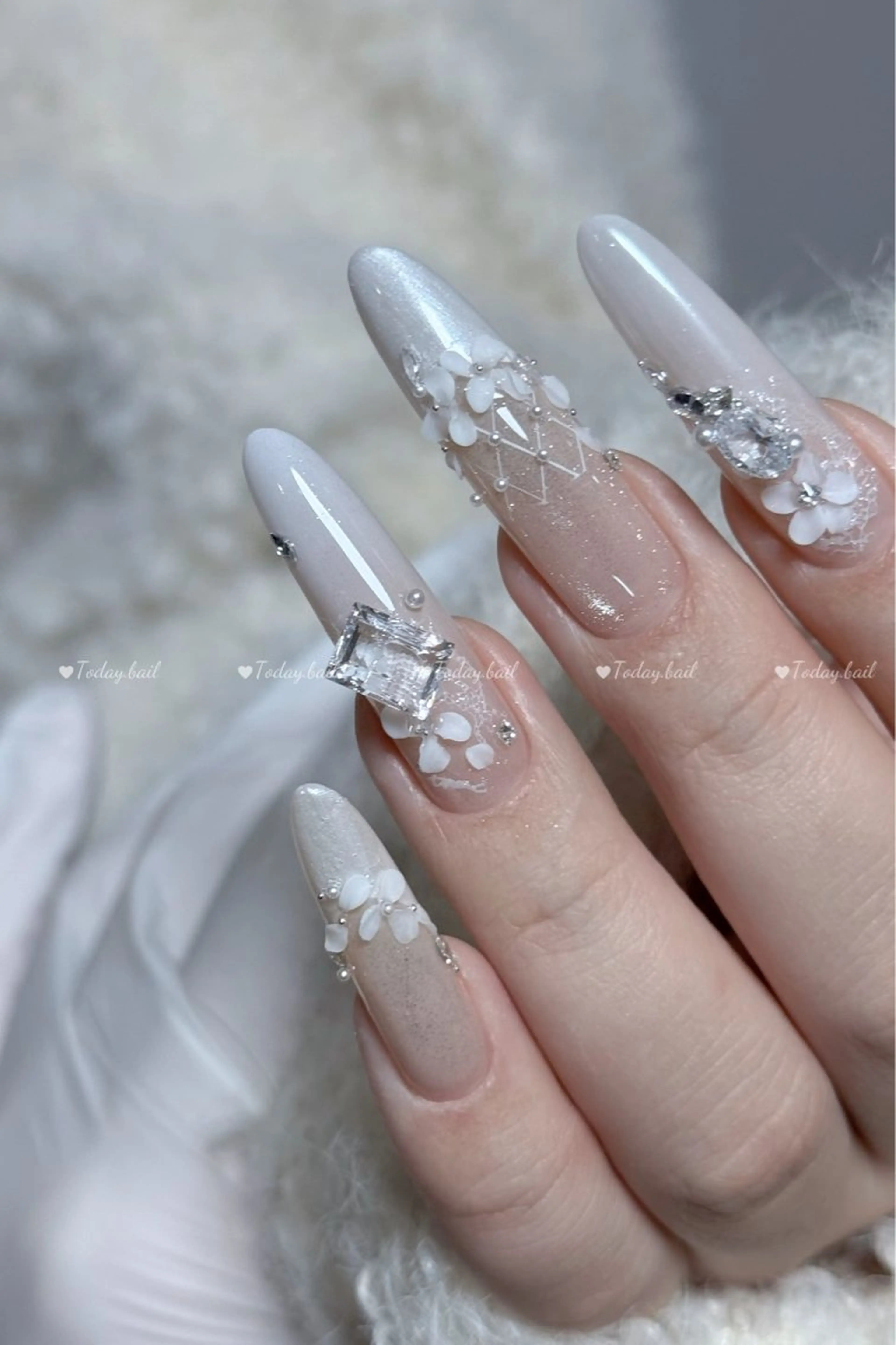 ネイル ハンドネイル 🎀Today nail💅のネイルデザイン