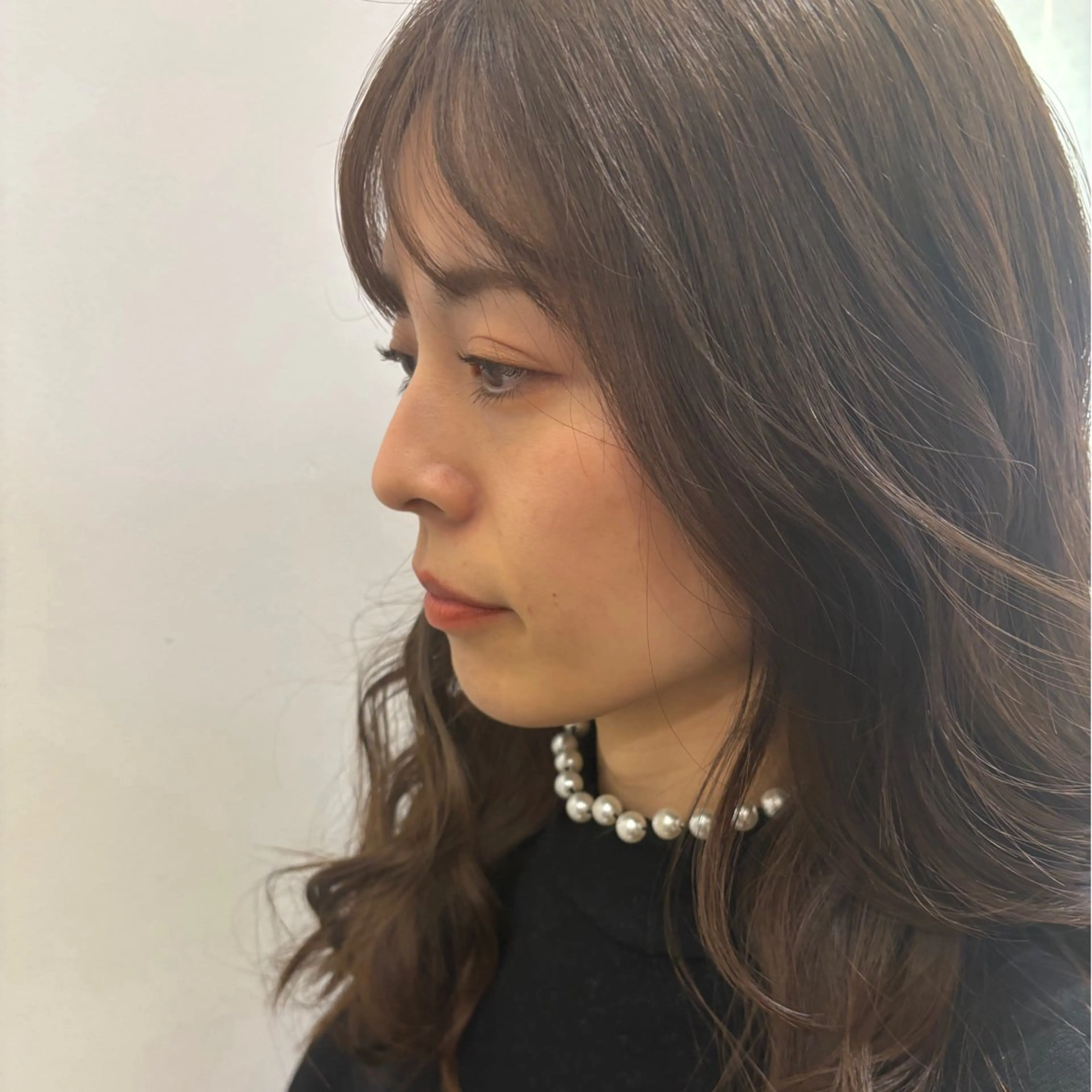 セミロング ヘアカラー 🌸銀座No.1パー マ🌸いでいあやのヘアスタイル