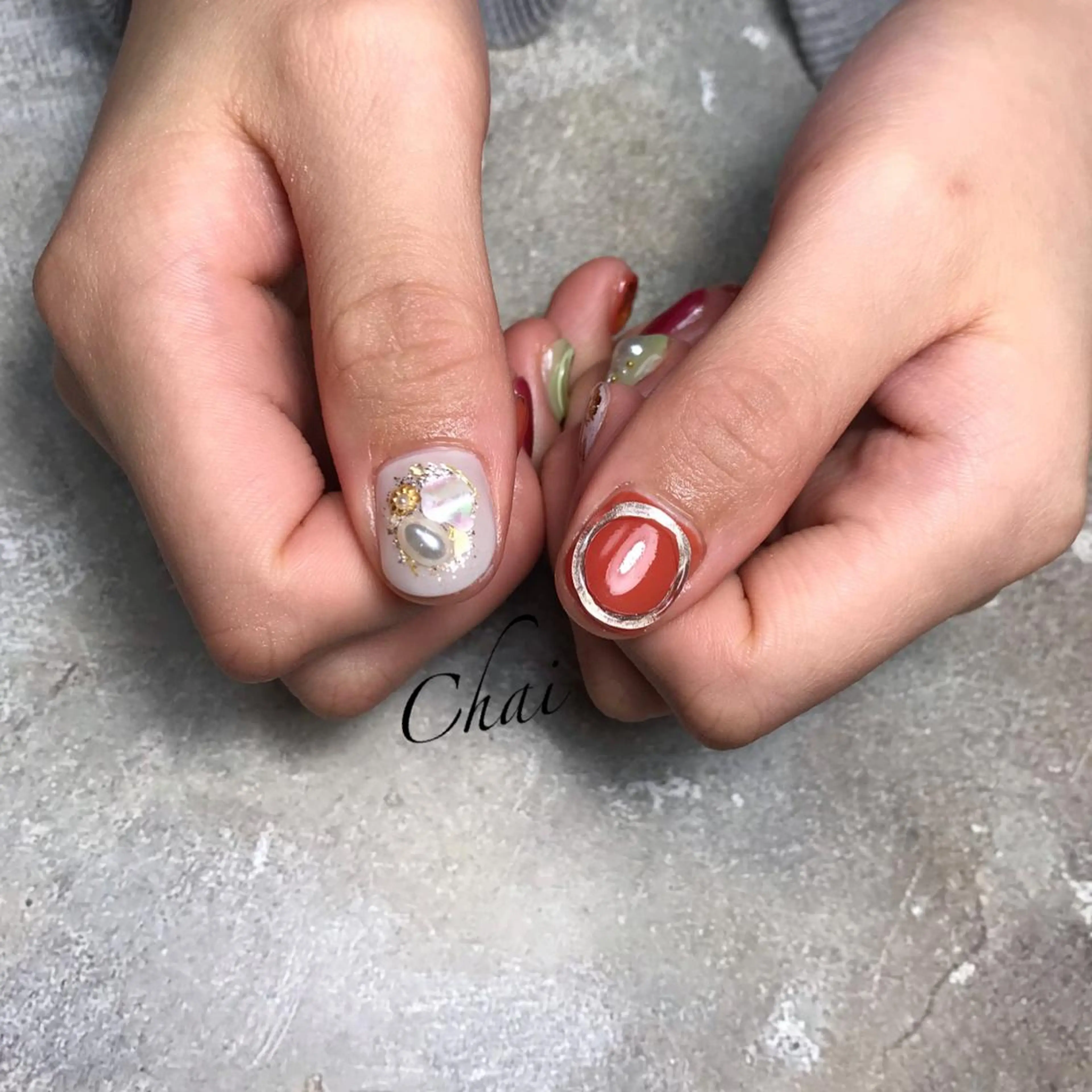 ネイル ハンドネイル 💅chainail _aiのネイルデザイン