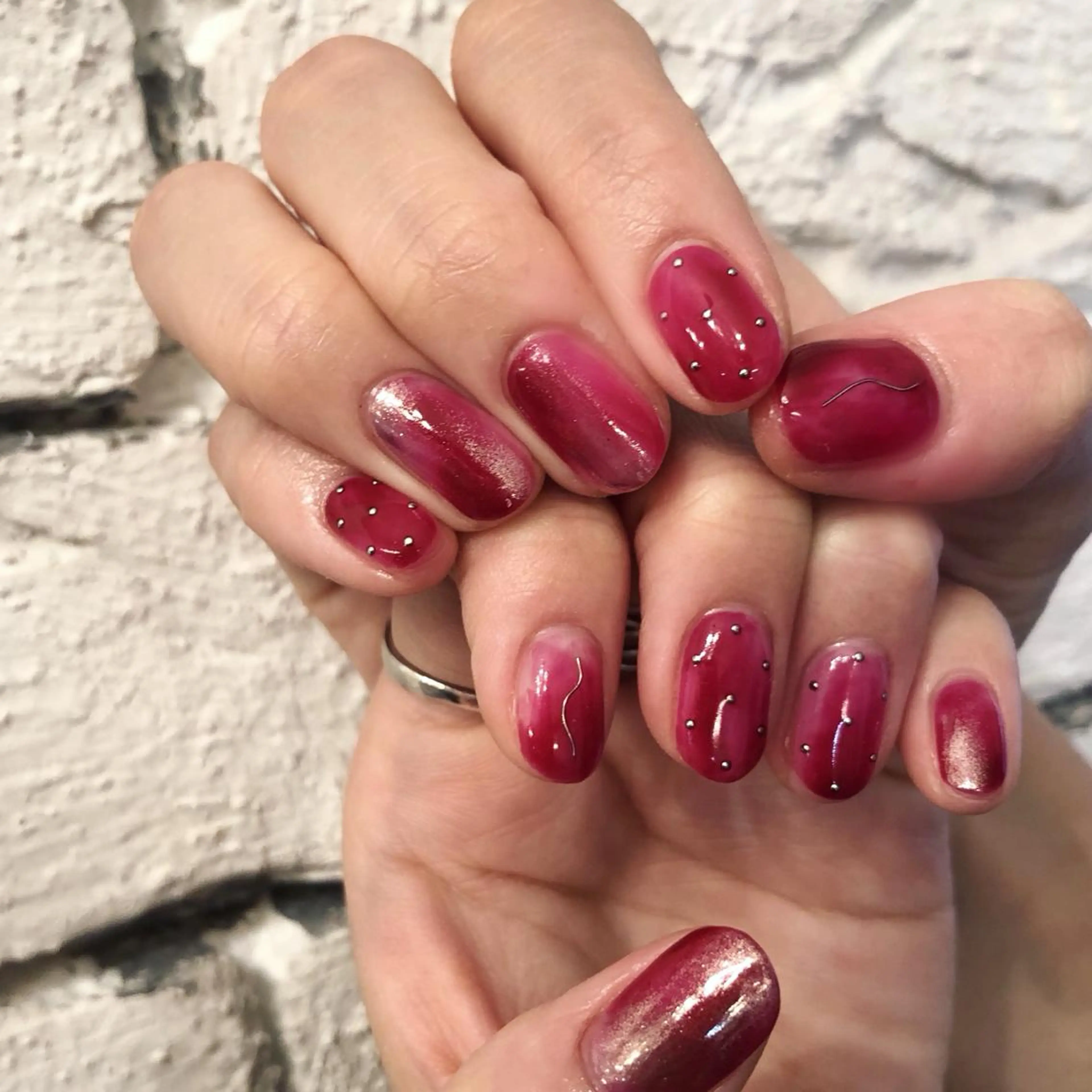 ネイル kichi･: *のネイルデザイン