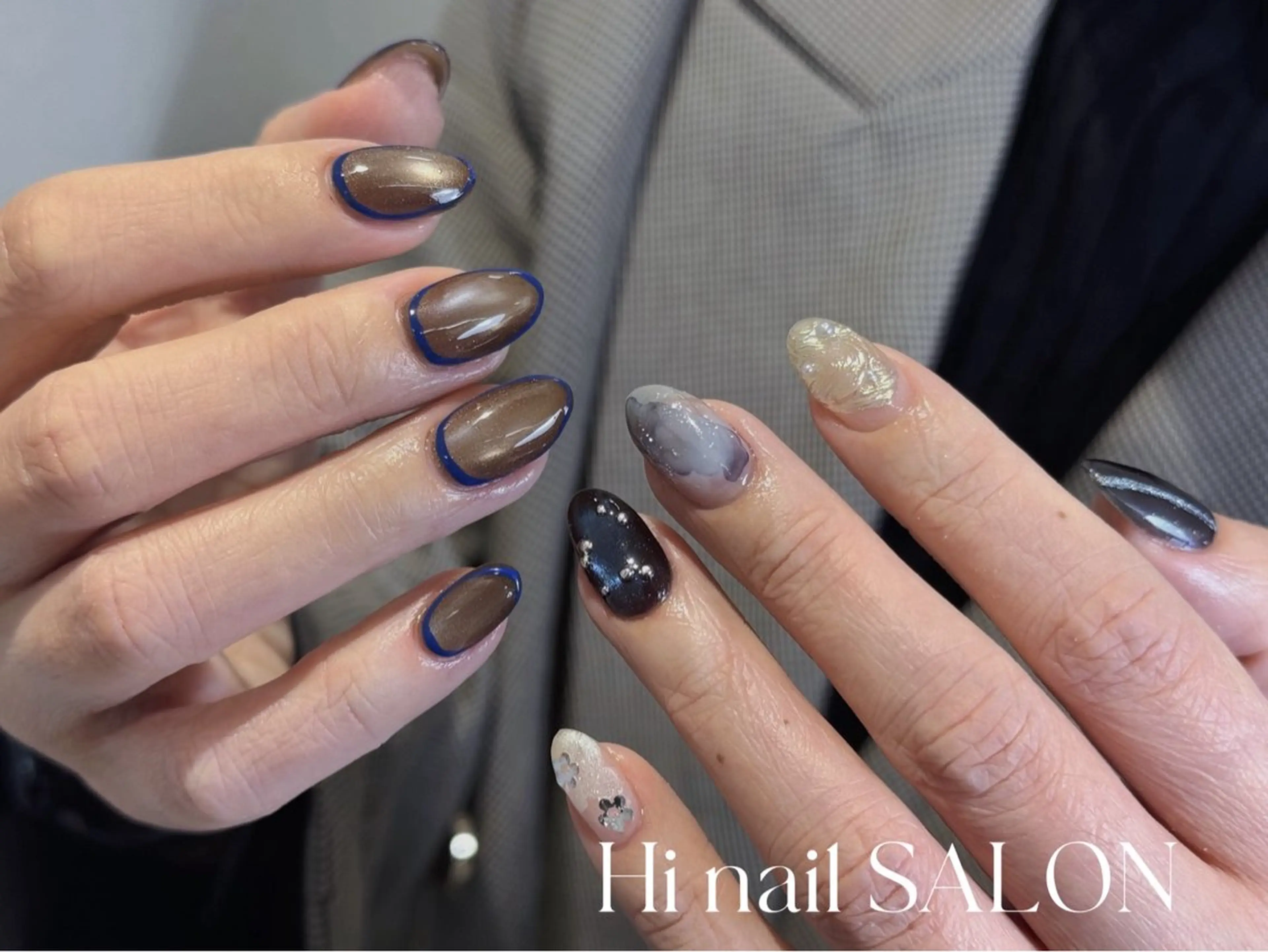 ネイル ハンドネイル Hi nail池袋 🎀Riraiのネイルデザイン