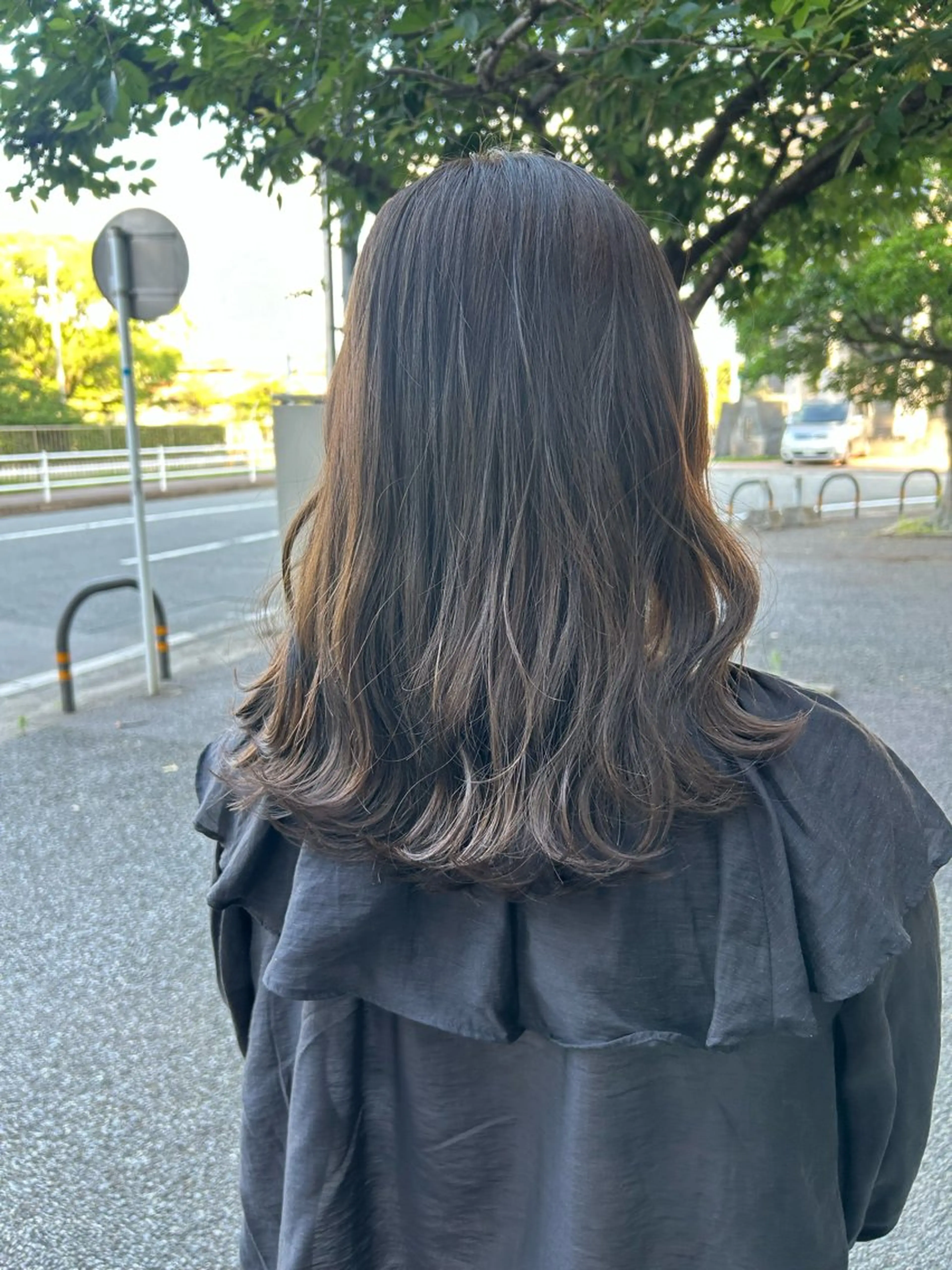 セミロング 井手 素子のヘアスタイル